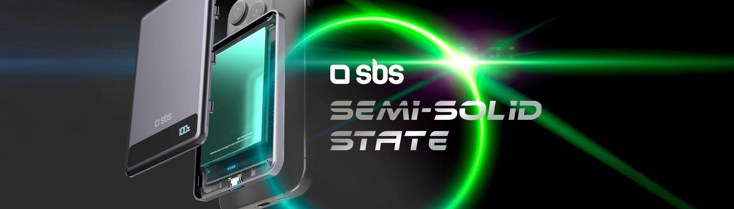 SBS lancia il primo power bank con batteria Semi-Solid State