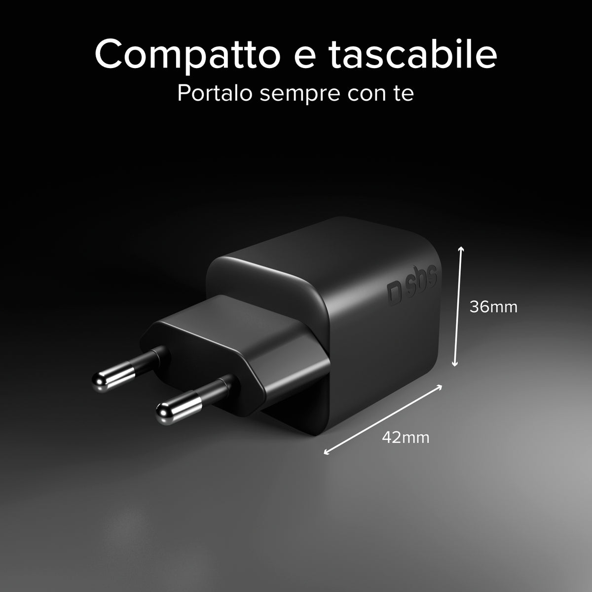 Kit charge 100W double USB‑C avec câble tressé
