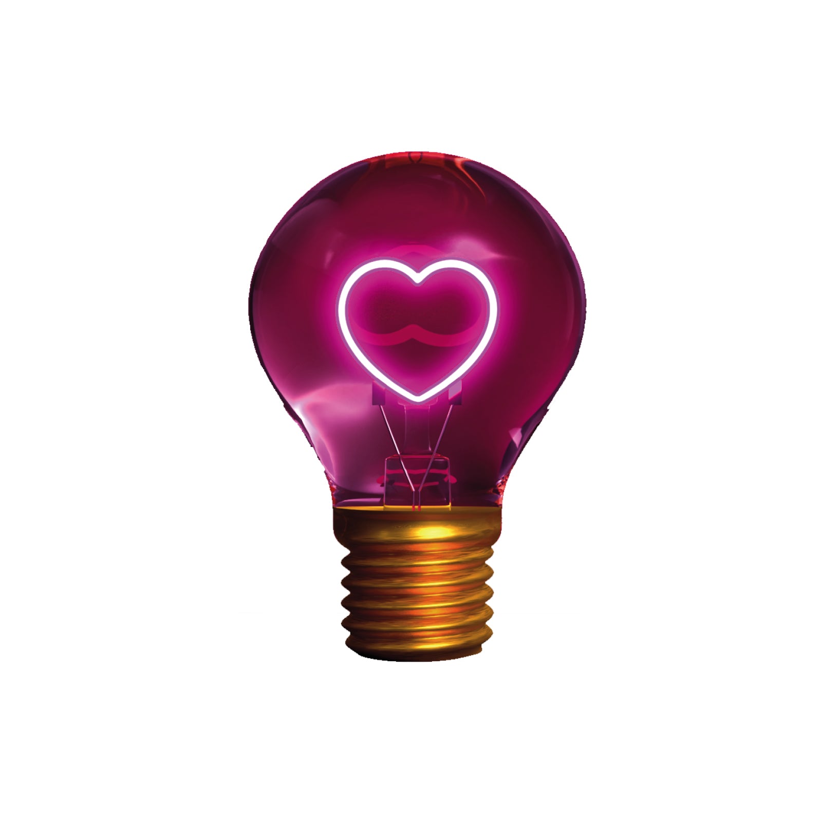 Lampada da tavolo decorativa ricaricabile "Heart"