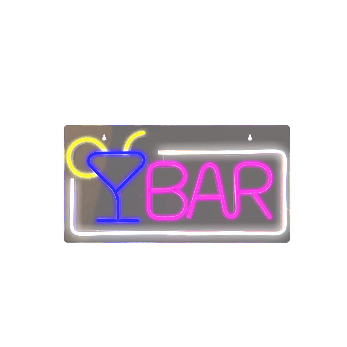 Insegna Luminosa a LED "Chill Time Ready" con effetto neon per interni