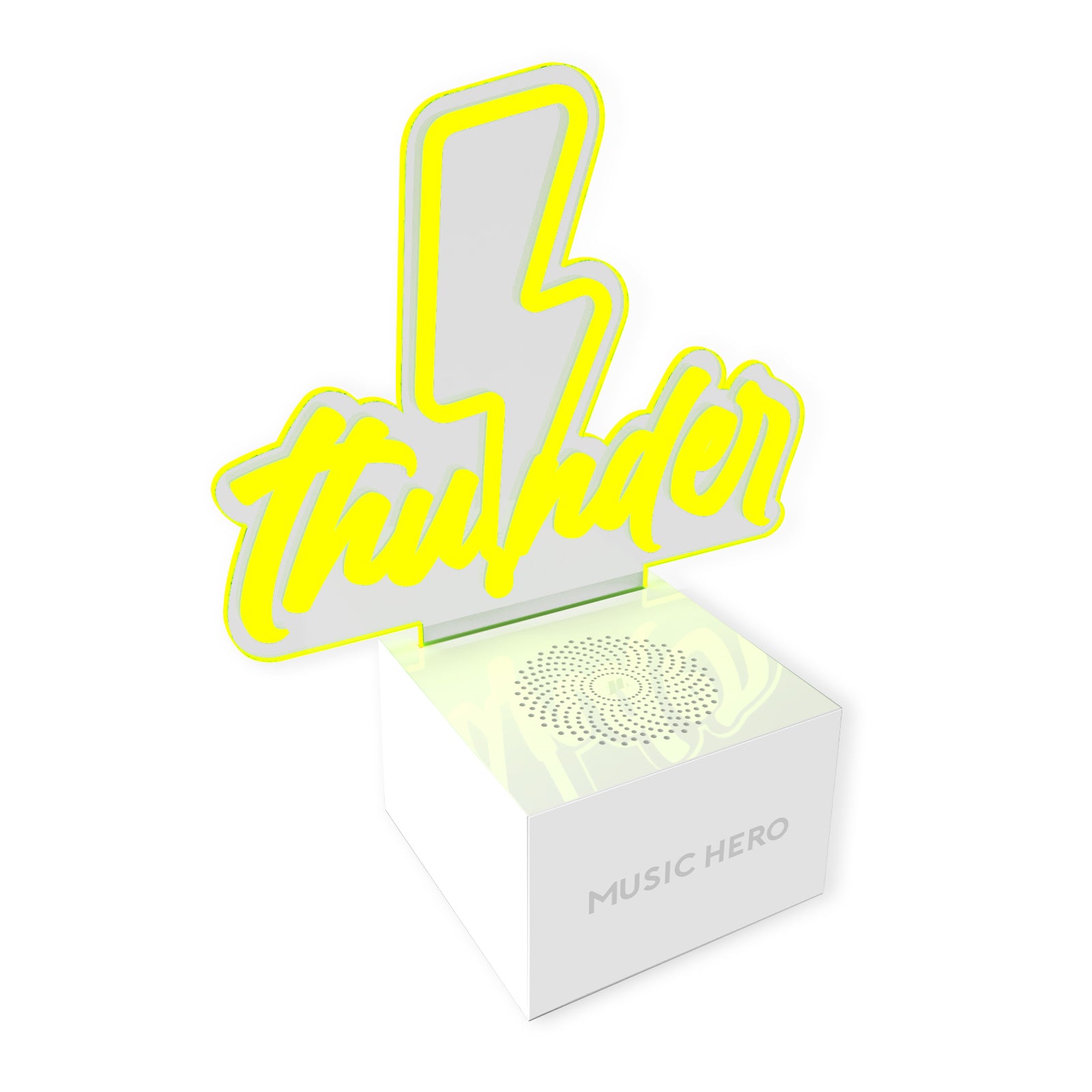 Neon: kabelloser Lautsprecher mit LED-Leuchten