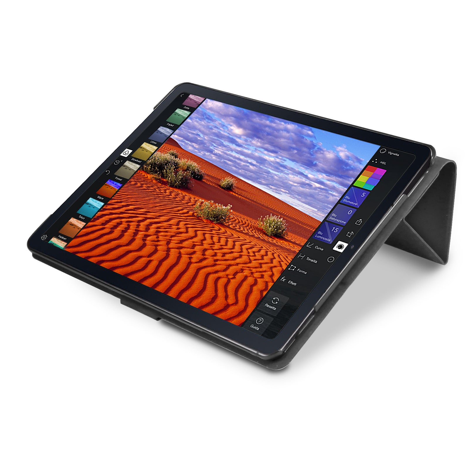 Custodia a libro Trio per Samsung Galaxy Tab S7