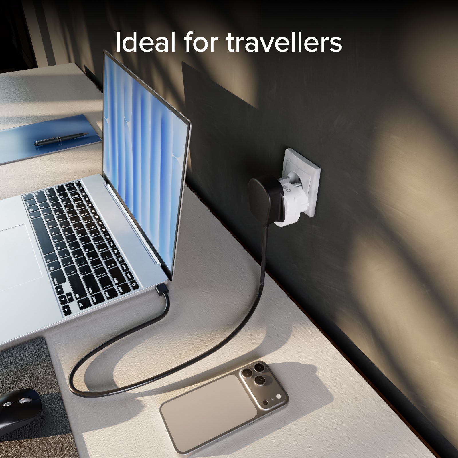 Adaptateur de voyage universel Schuko