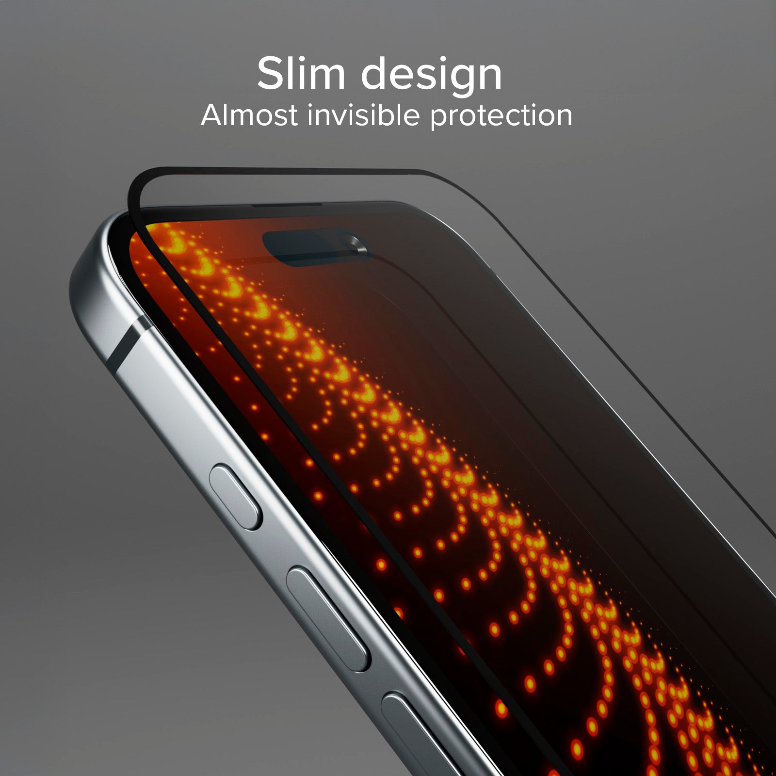 Vetrino ultraresistente per iPhone 16 Pro Max con tecnologia D3O con applicatore