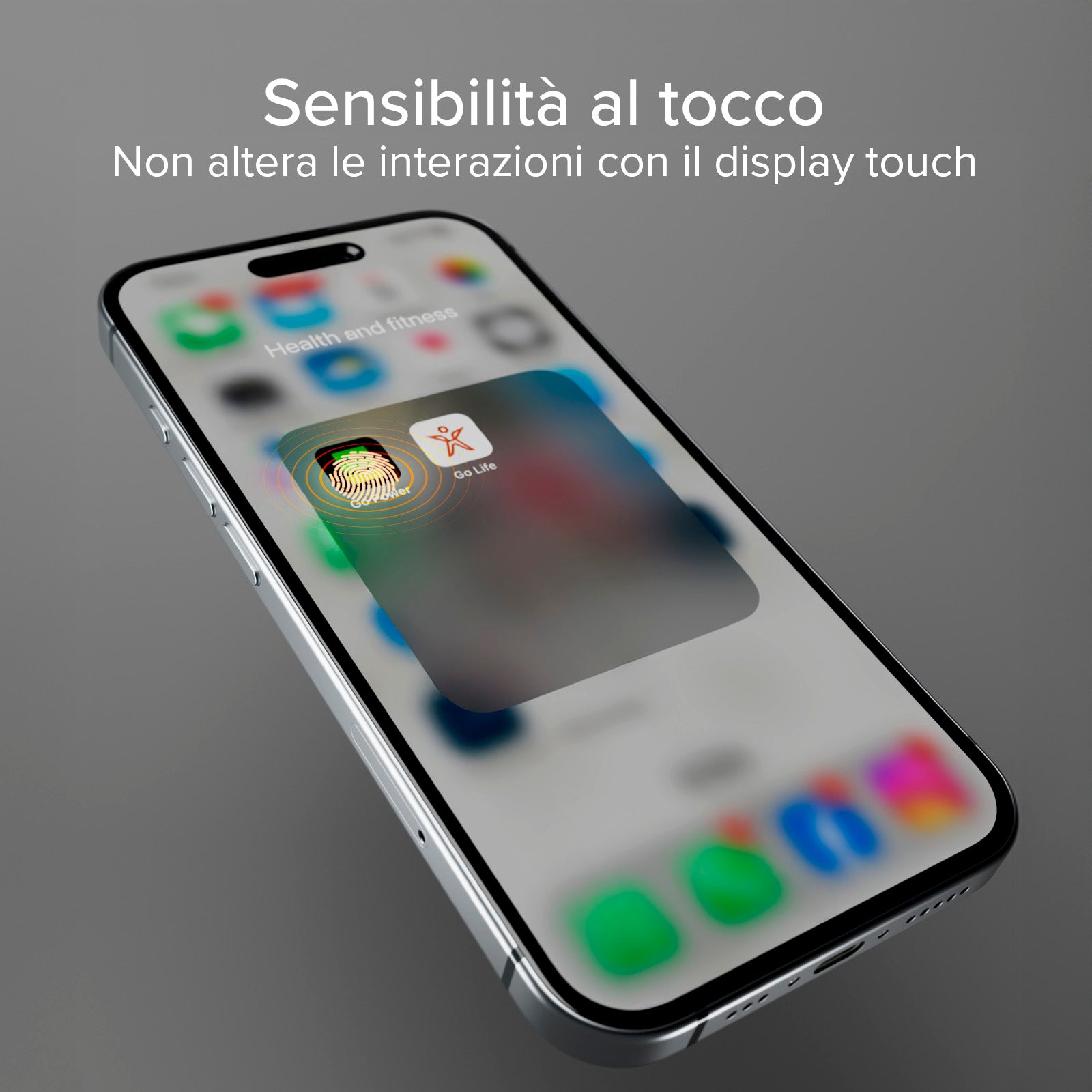 Vetrino ultraresistente per iPhone 16 Pro Max con tecnologia D3O con applicatore
