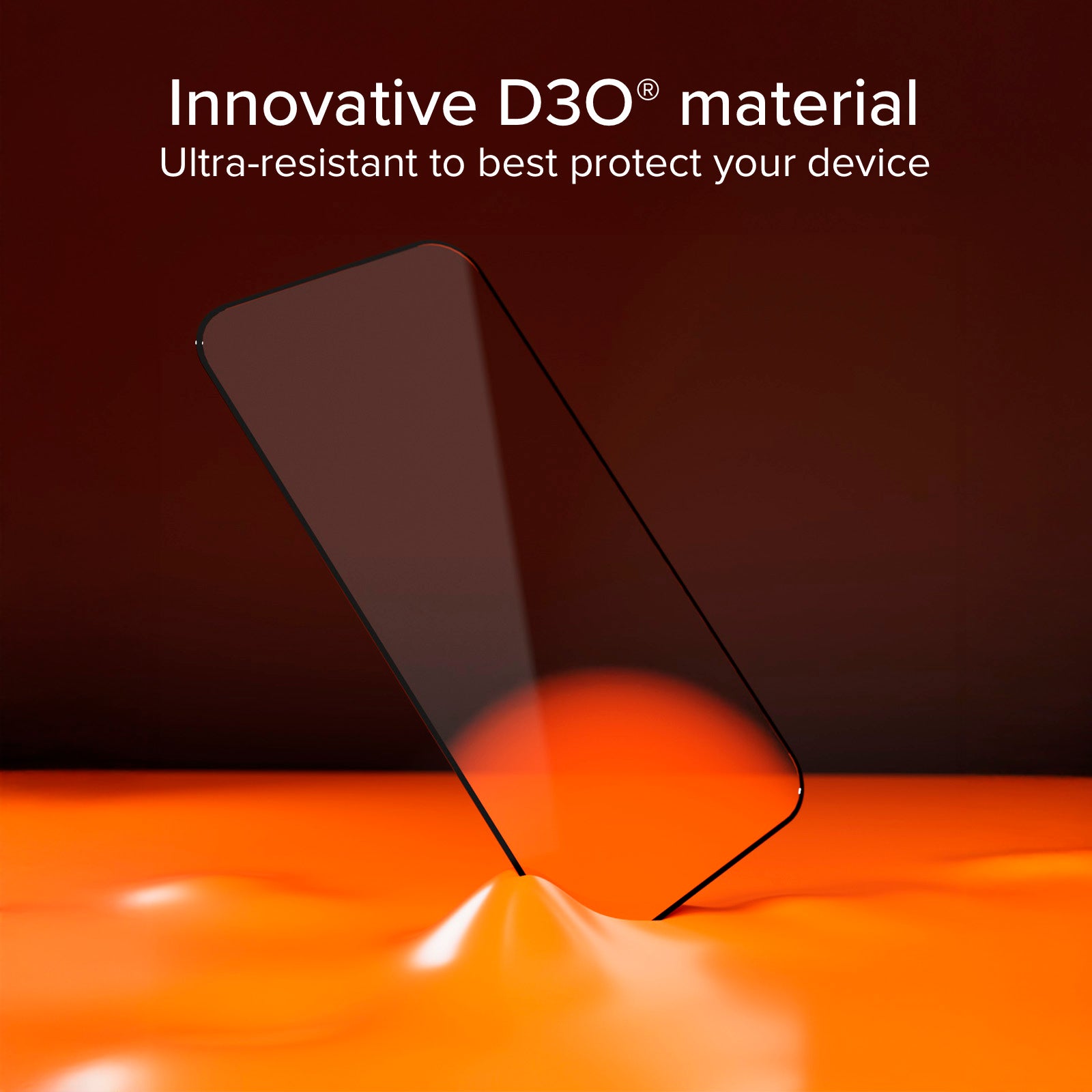 Vetrino ultraresistente D3O per iPhone 16/15 Plus