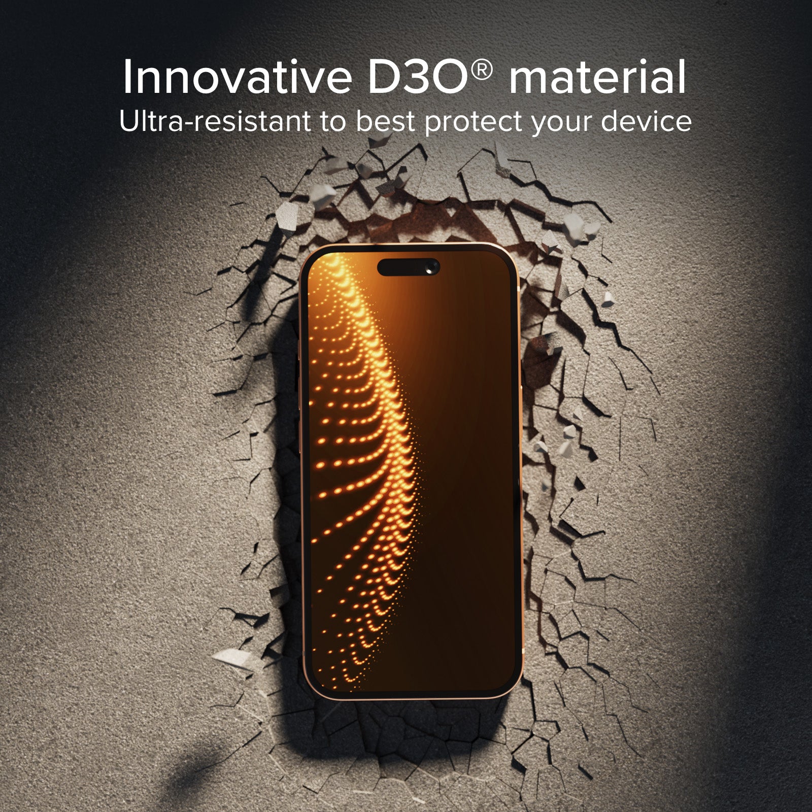 Vetrino ultraresistente per iPhone 17 Pro con tecnologia D3O con applicatore