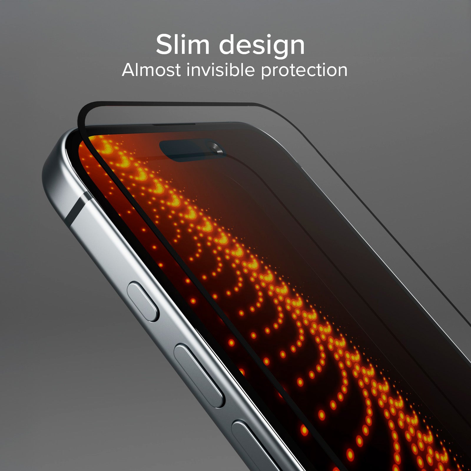 Vetrino ultraresistente D3O per iPhone 17e/16e/14/13