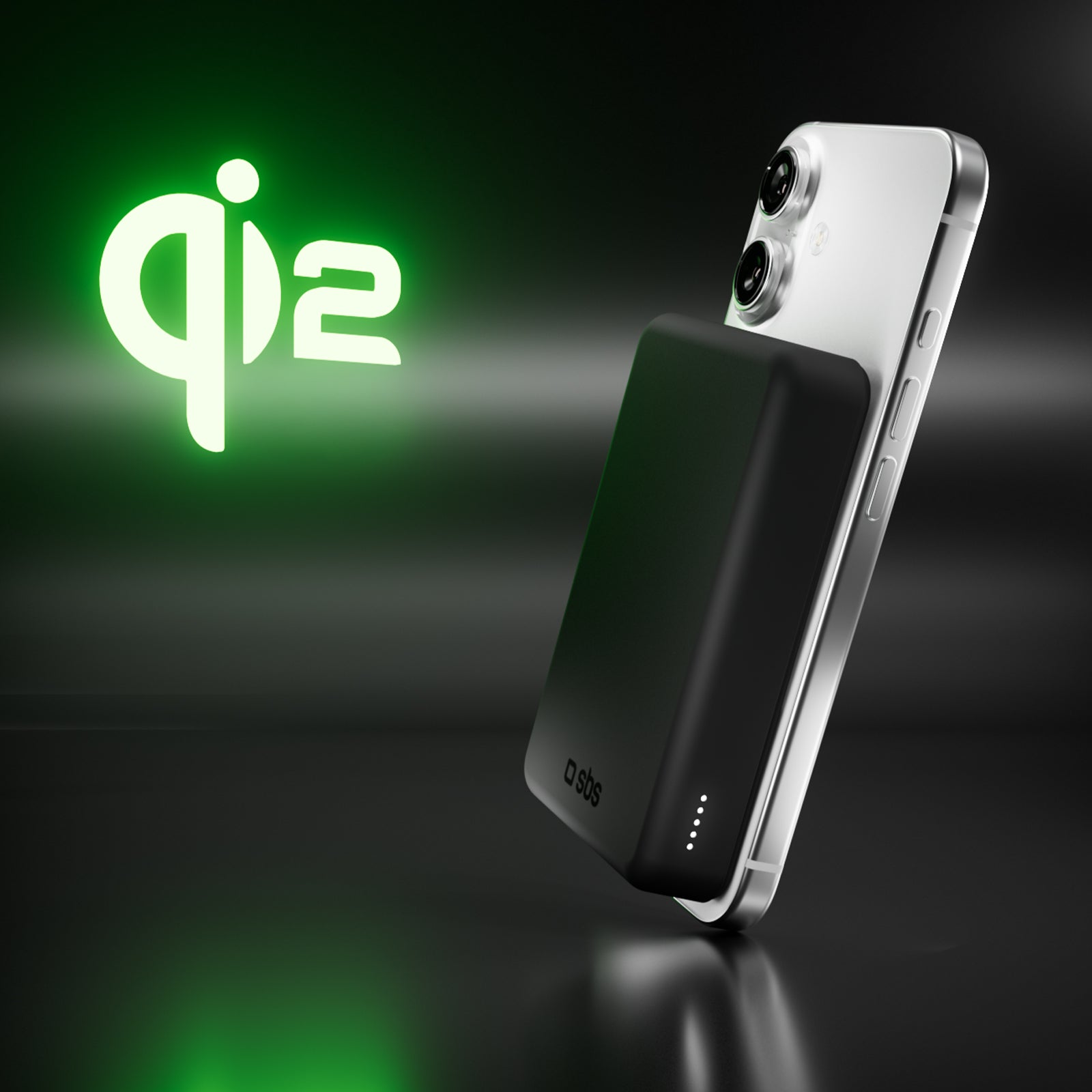 Power Bank Wireless Qi2 10.000 mAh con USB-C