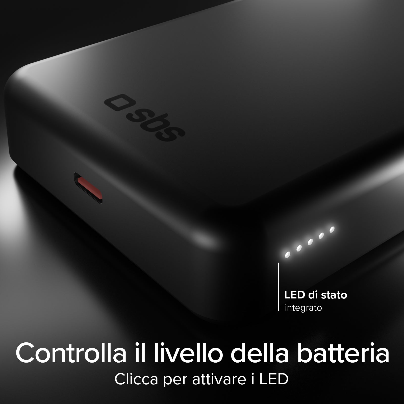 Power Bank Wireless Qi2 10.000 mAh con USB-C