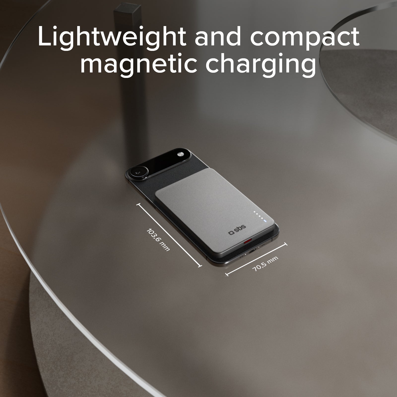 Batterie externe magnétique extra-fin 3000mAh