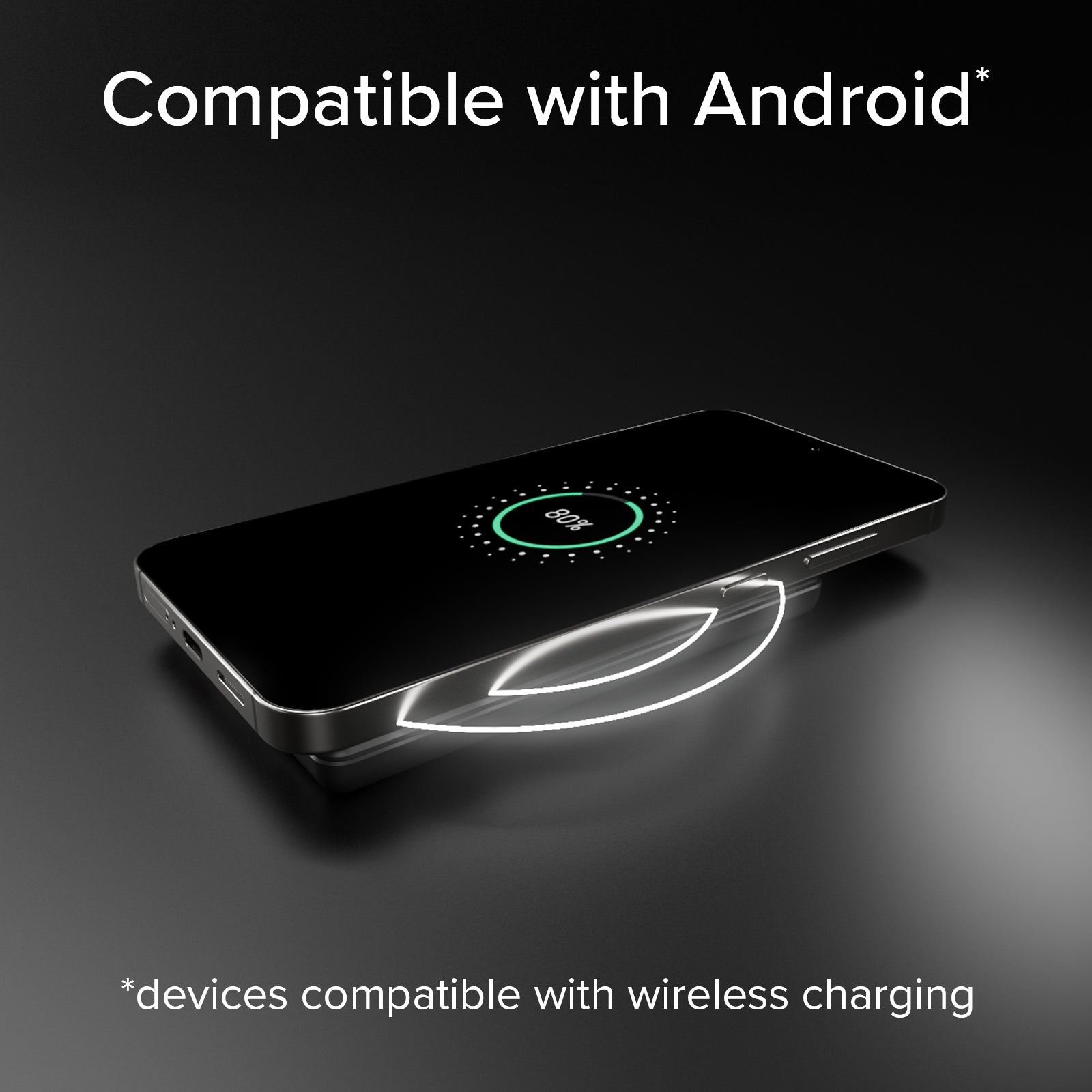 Magnetische Powerbank 5000 mAh mit integriertem Display, magnetisches Wireless-Laden bis zu 15W und USB-C 20W Anschluss