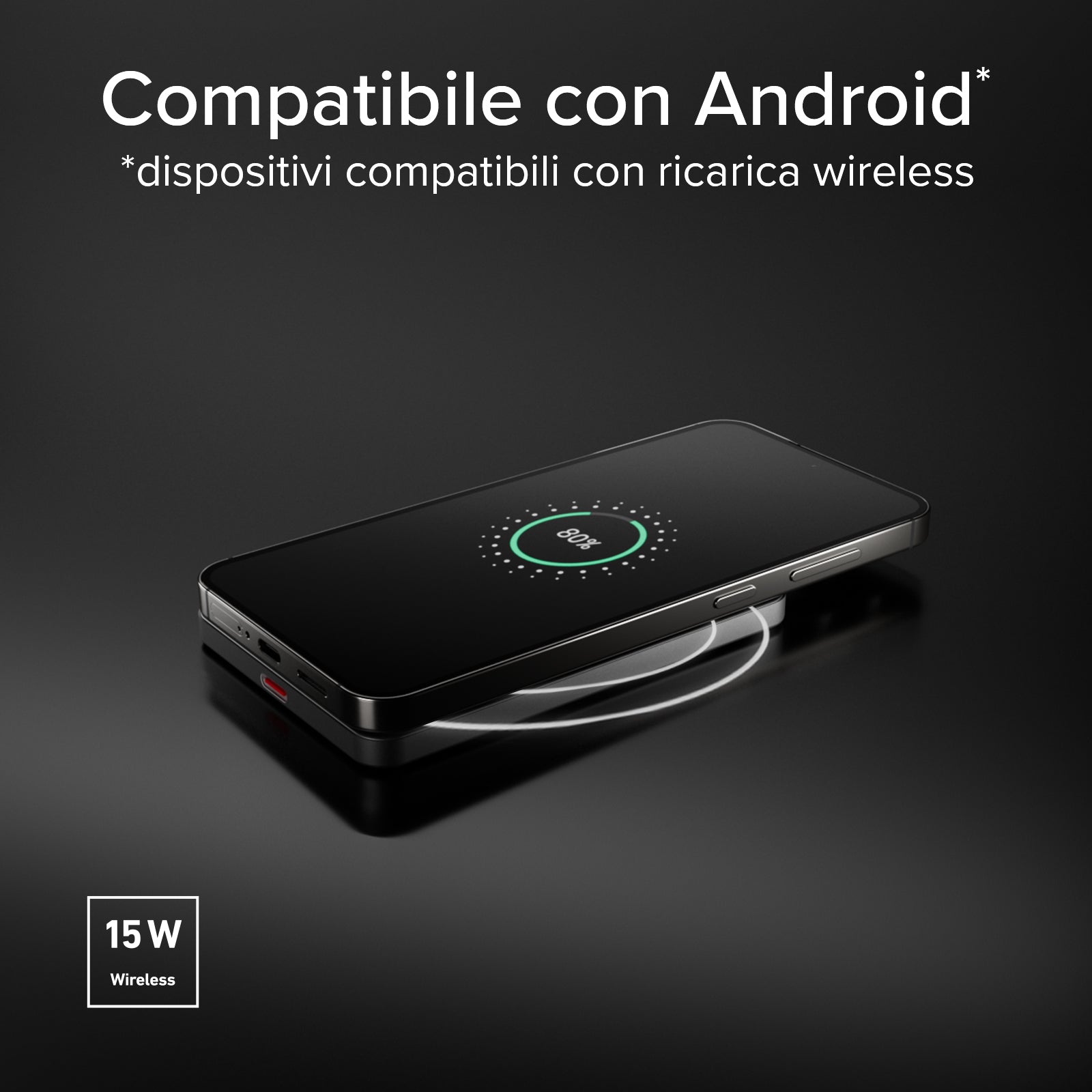 PowerBank magnetico extra-slim 5000mAh