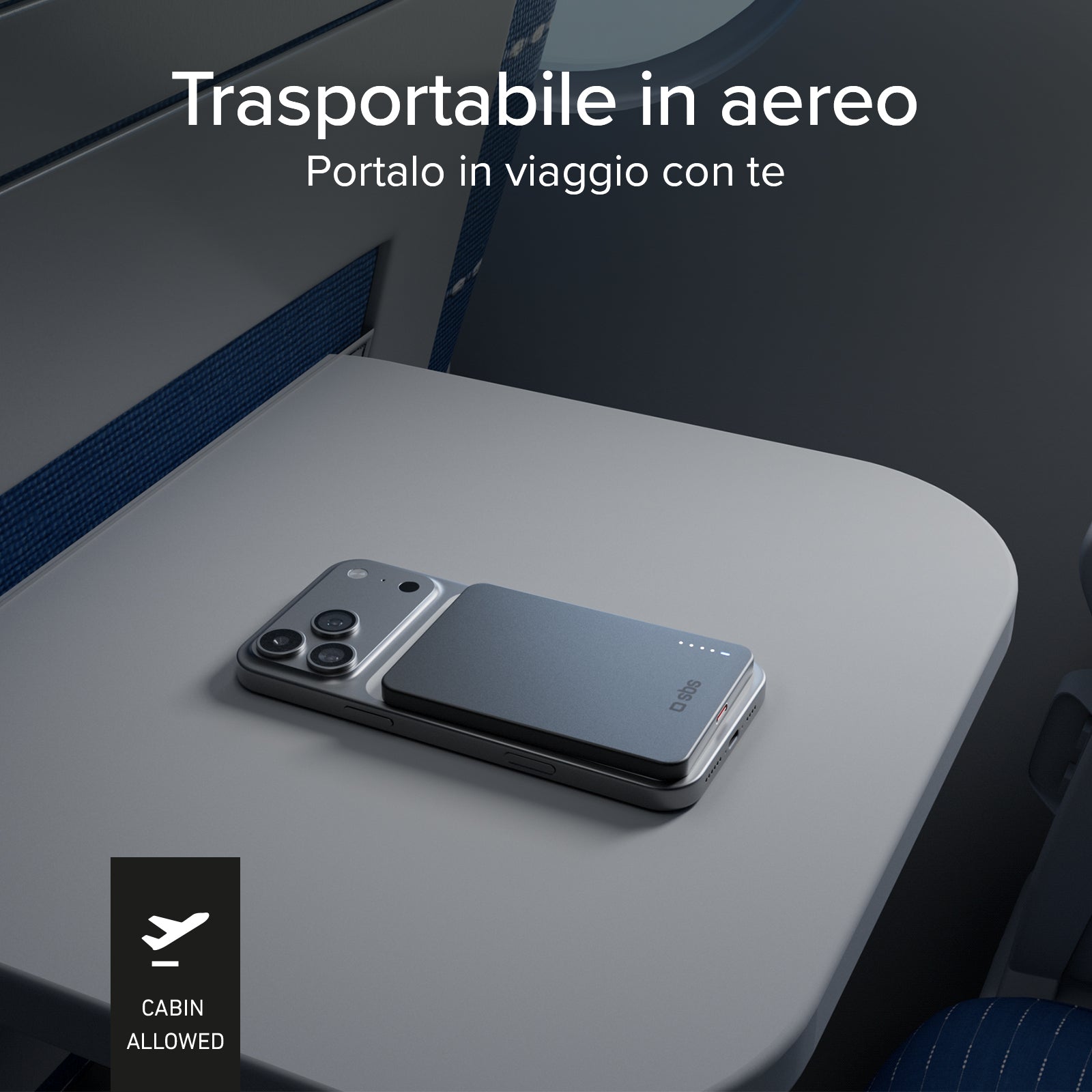 PowerBank magnetico extra-slim 5000mAh