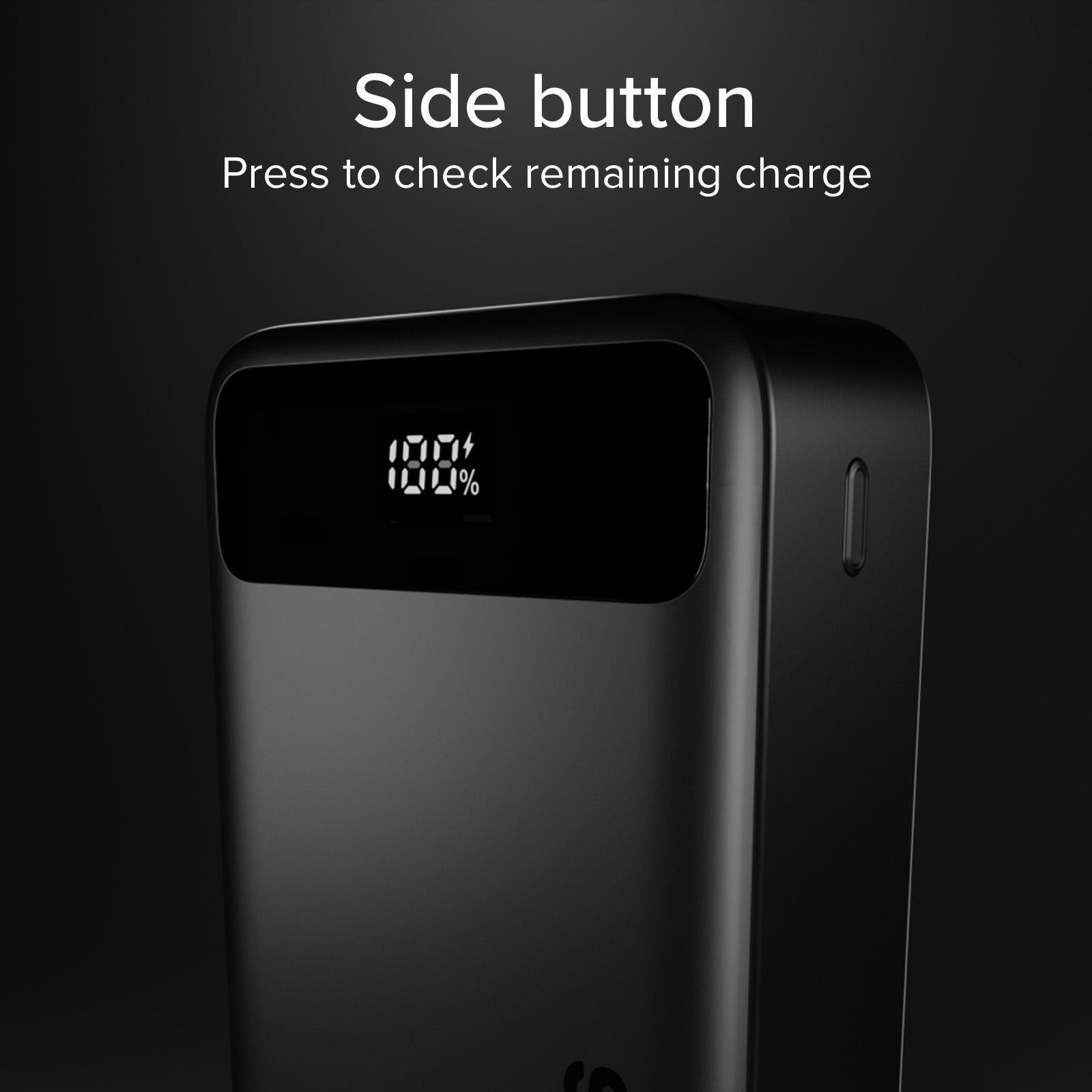 Power bank compatto 20000mah con display e ricarica rapida 20w USB-C e USB-A