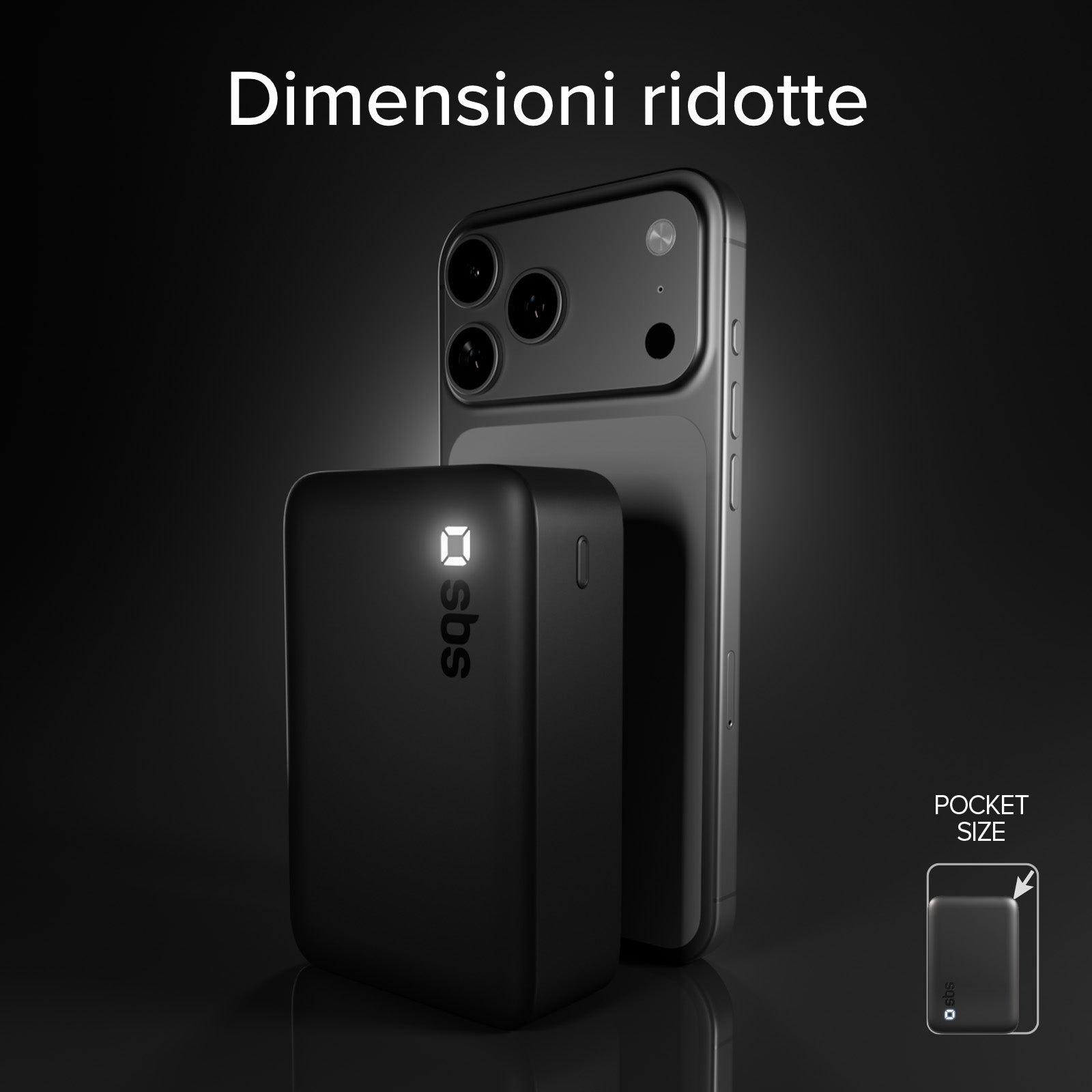 Power Bank 20000 mAh High Density con PD e doppia porta USB
