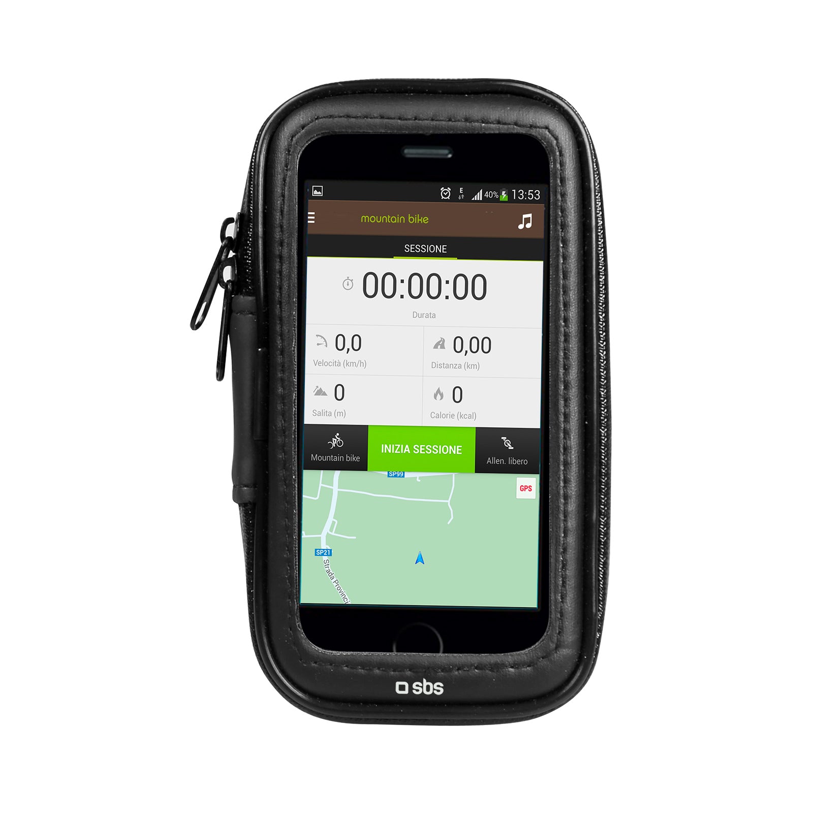 Universelle Fahrradhalterung für Smartphones bis 5,5"