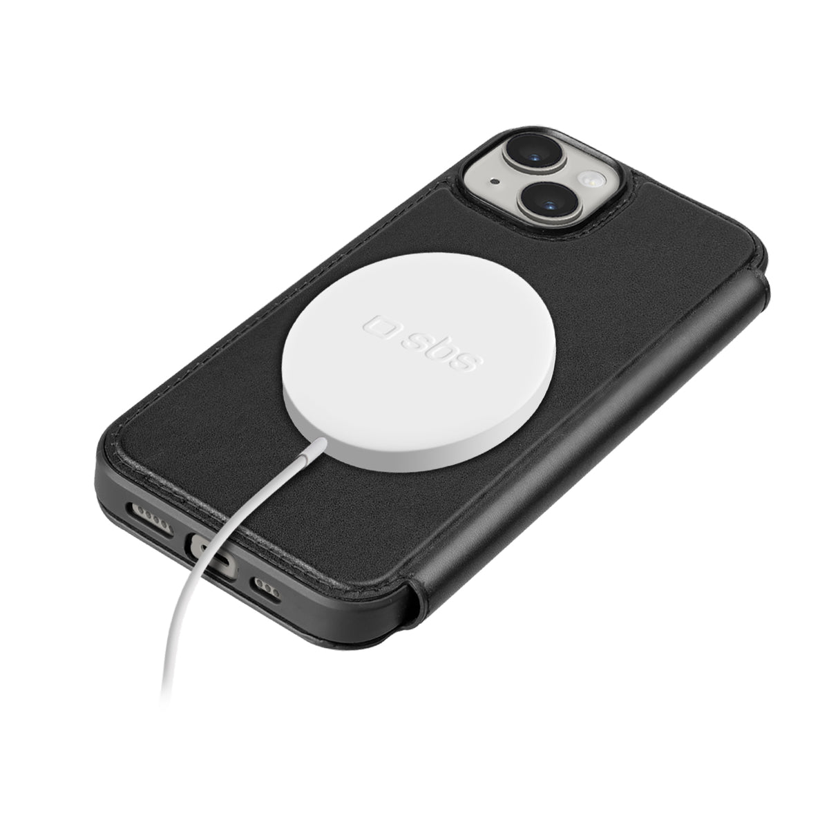 Custodia Book compatibile con MagSafe per iPhone 14/13