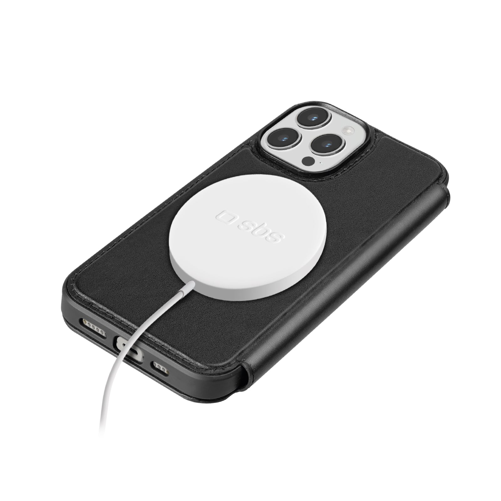 Funda tipo libro compatible con MagSafe para iPhone 16 Pro