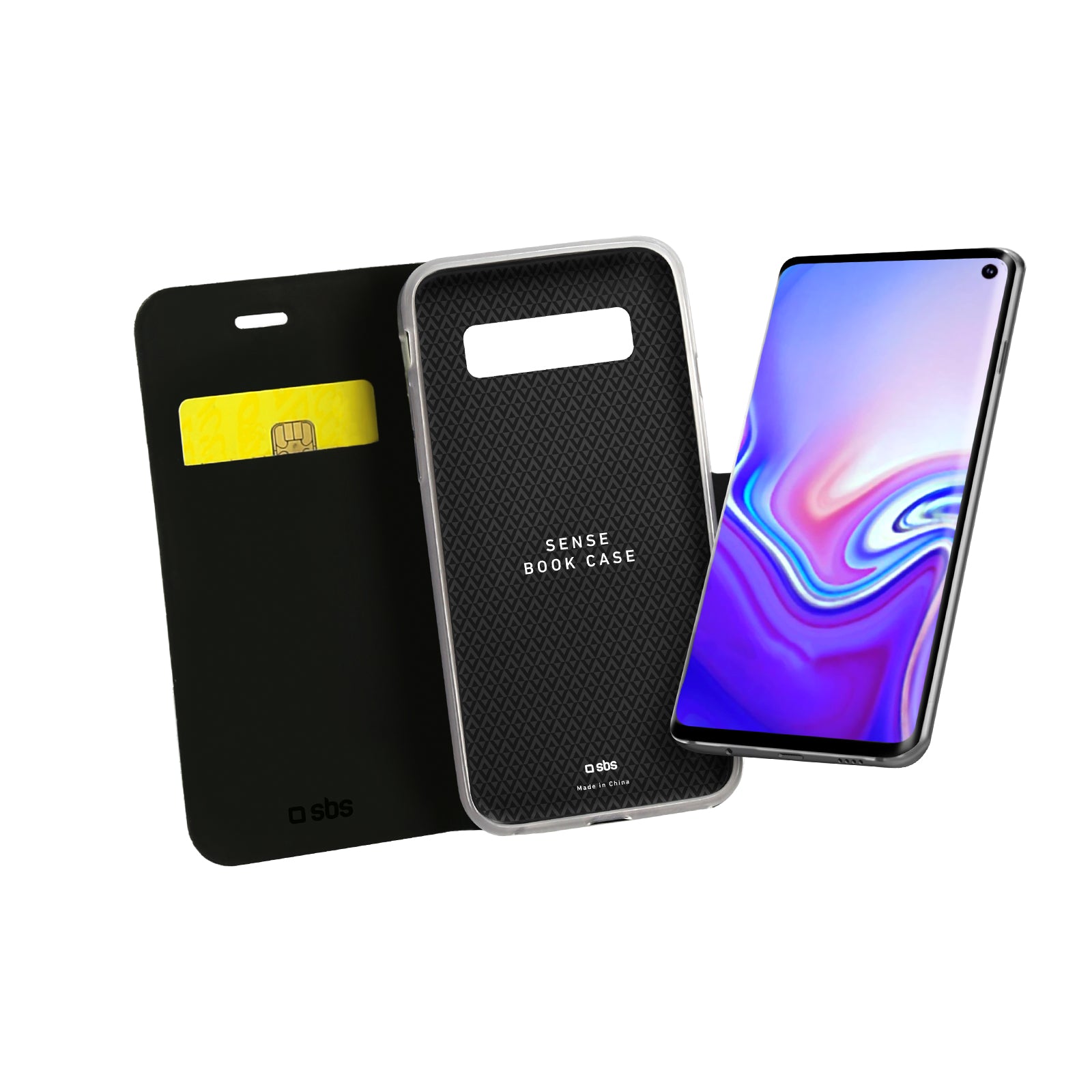 Custodia Book Sense per Samsung Galaxy S10e
