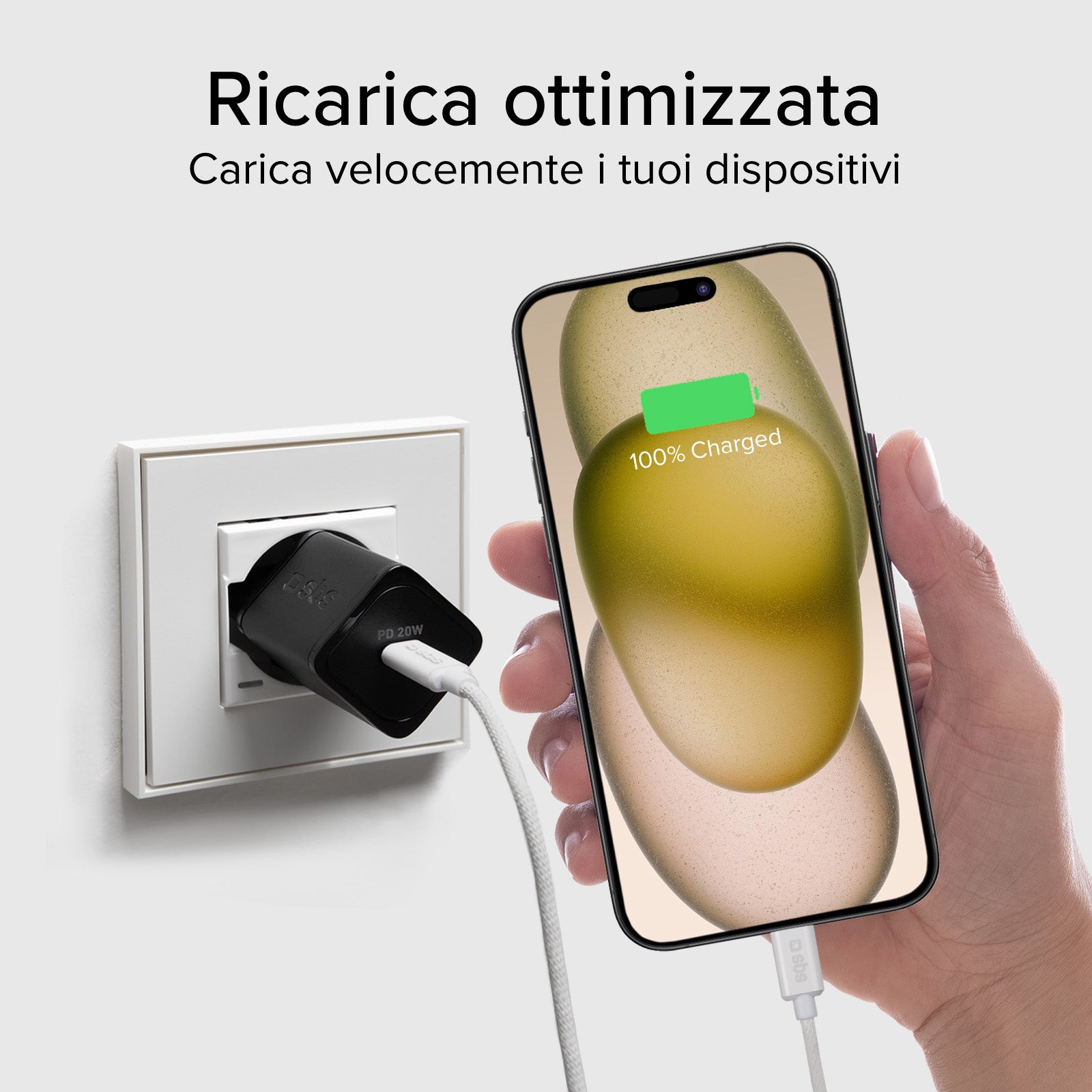 Cavo ricarica e dati USB-C 3.2 compatibile con Power Delivery a 240W