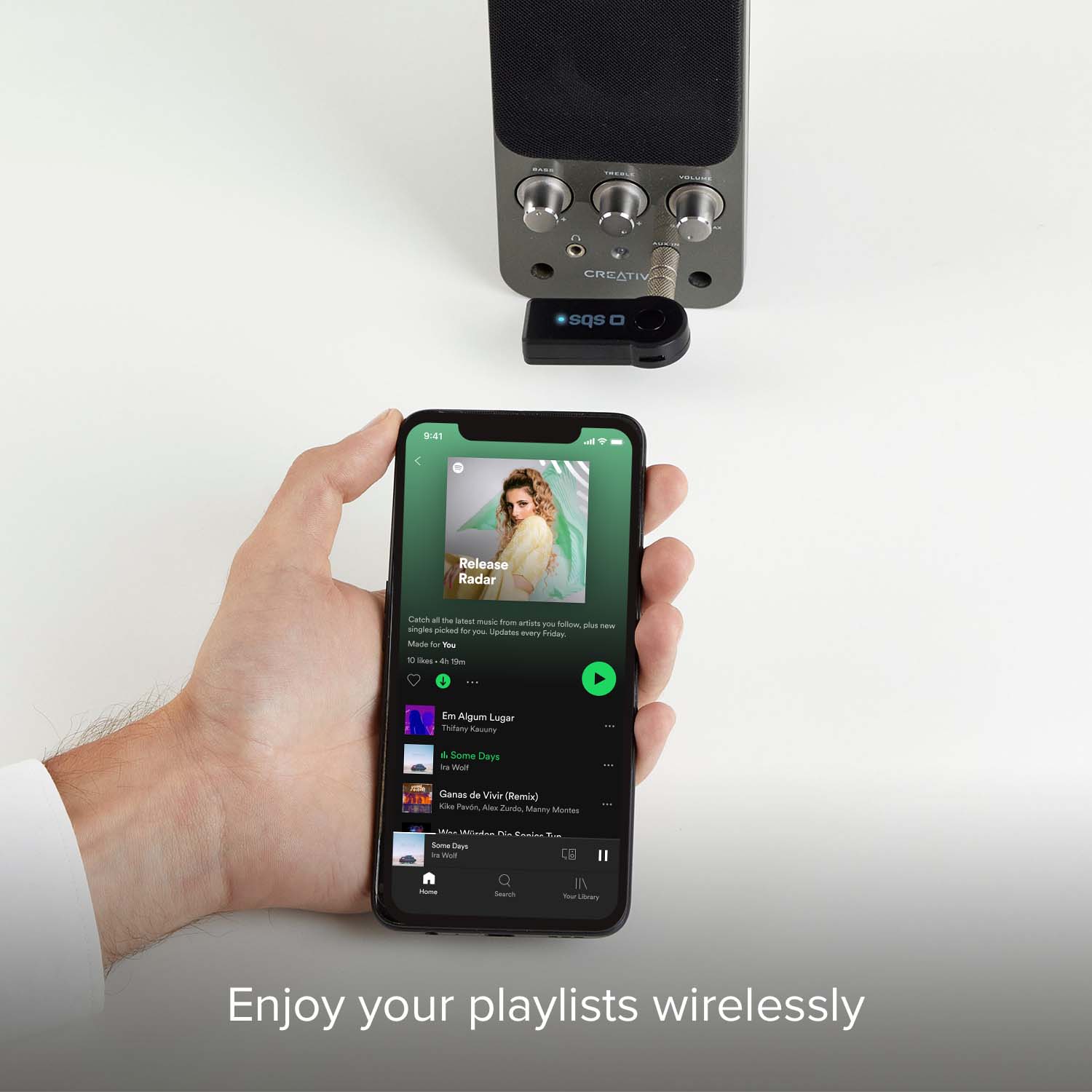 Récepteur audio sans fil