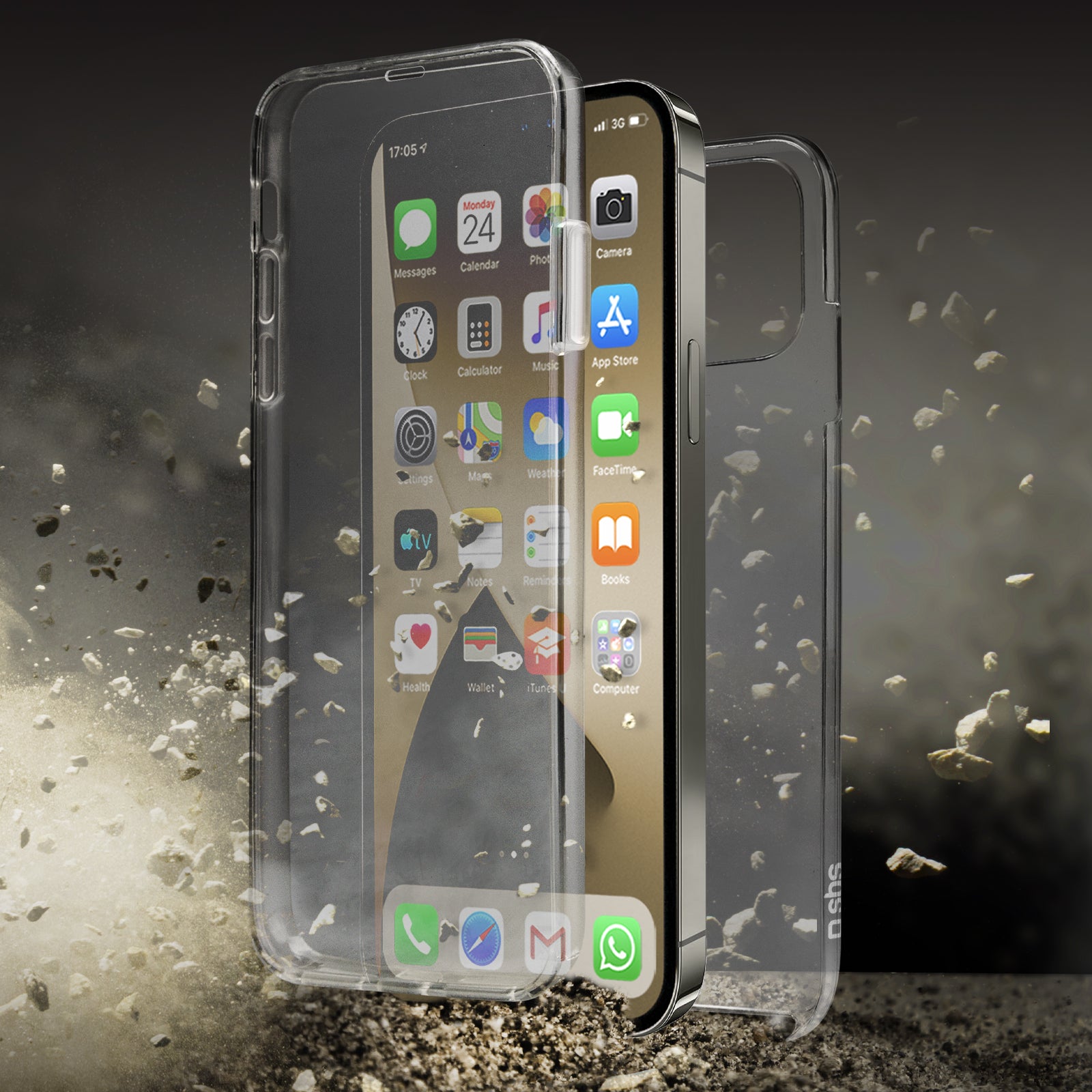 Cover Full Body 360° per iPhone 13 Pro Max – Unbreakable Collection