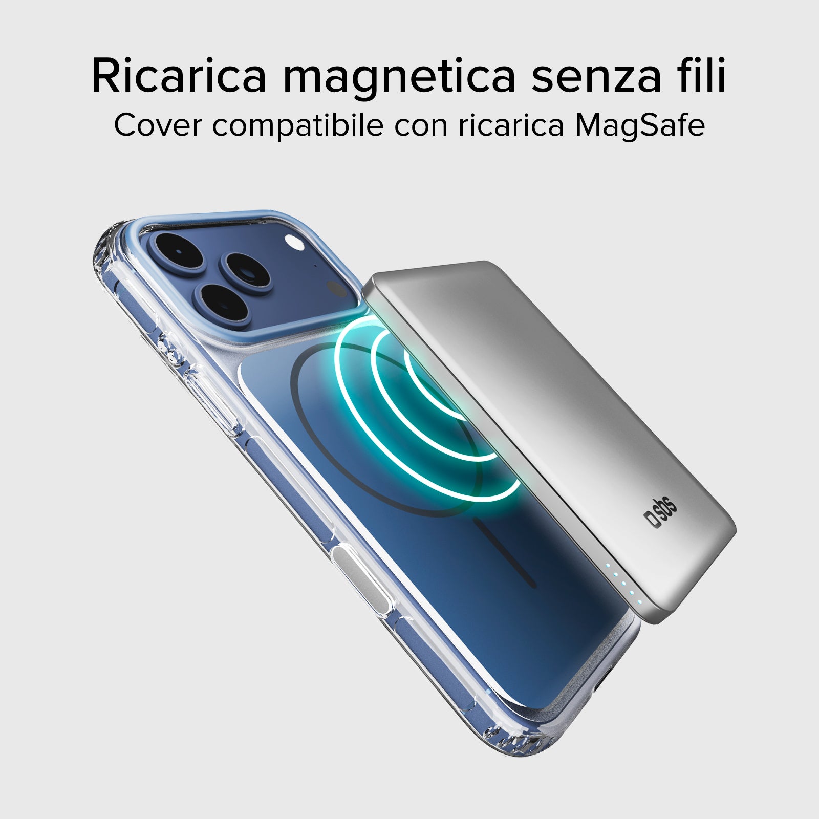 MagSafe-kompatible Magnethülle mit stoßfesten Ecken für das iPhone 17 Pro