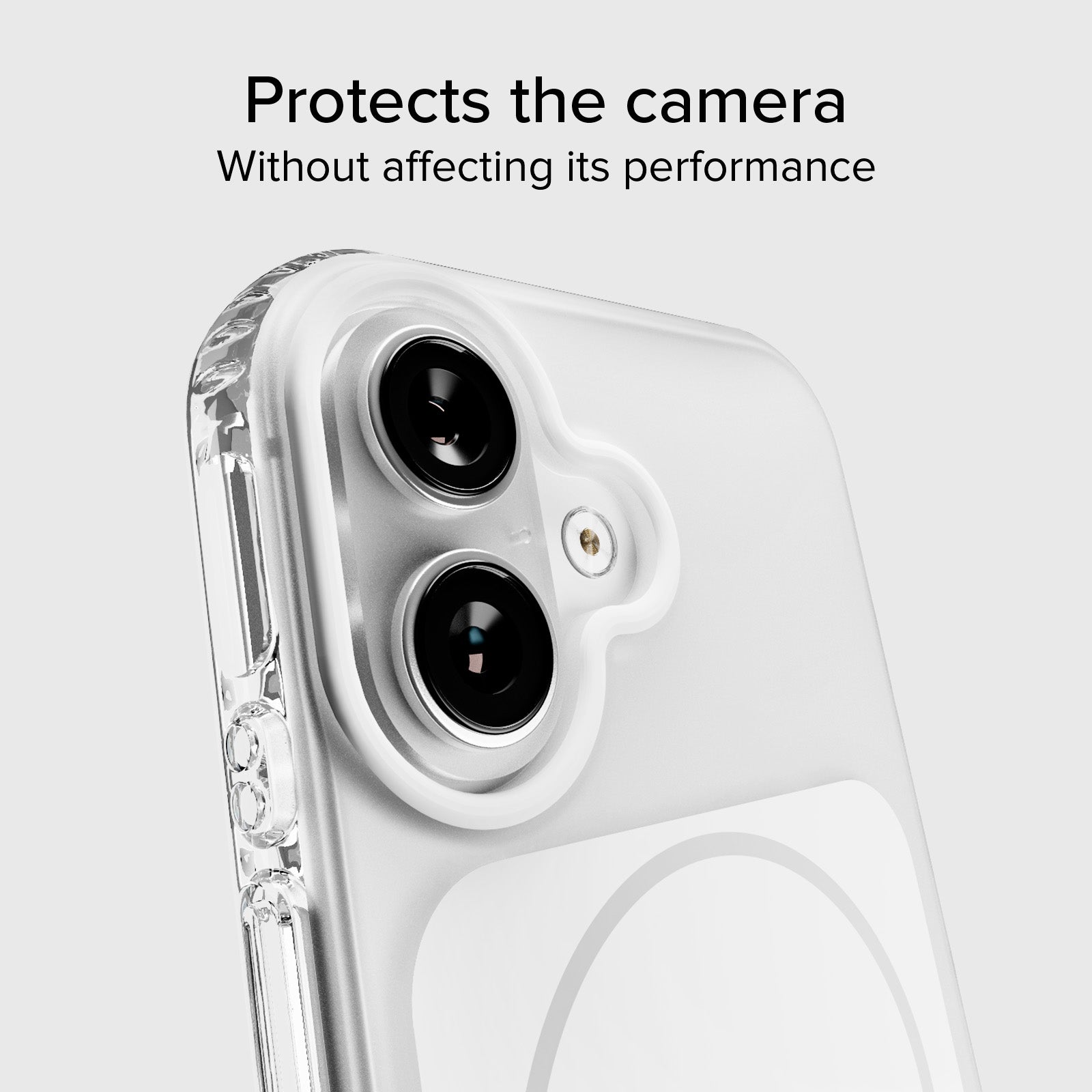 Cover magnetica compatibile con MagSafe con angoli antiurto per iPhone 17