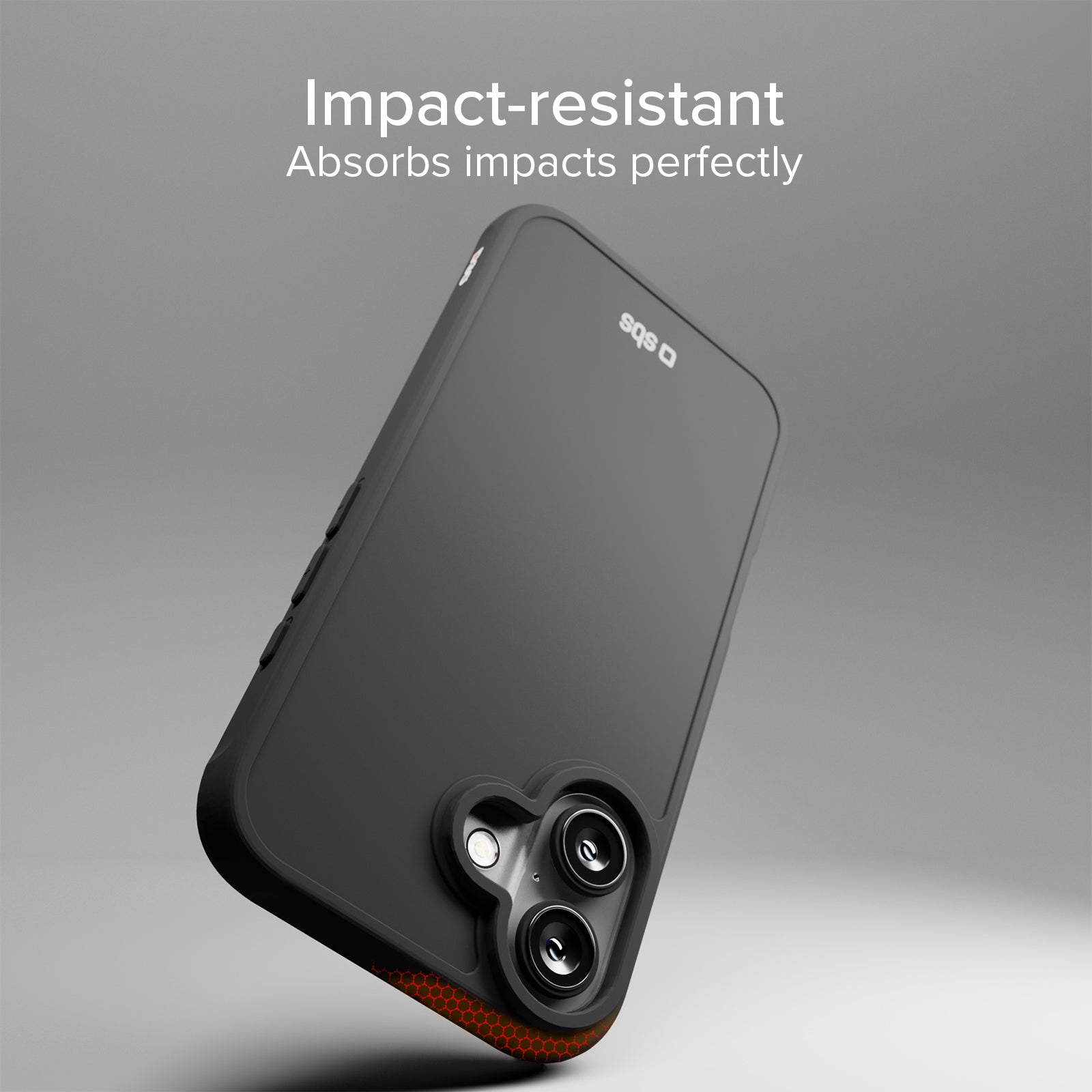 Cover per iPhone 16 con tecnologia D3O