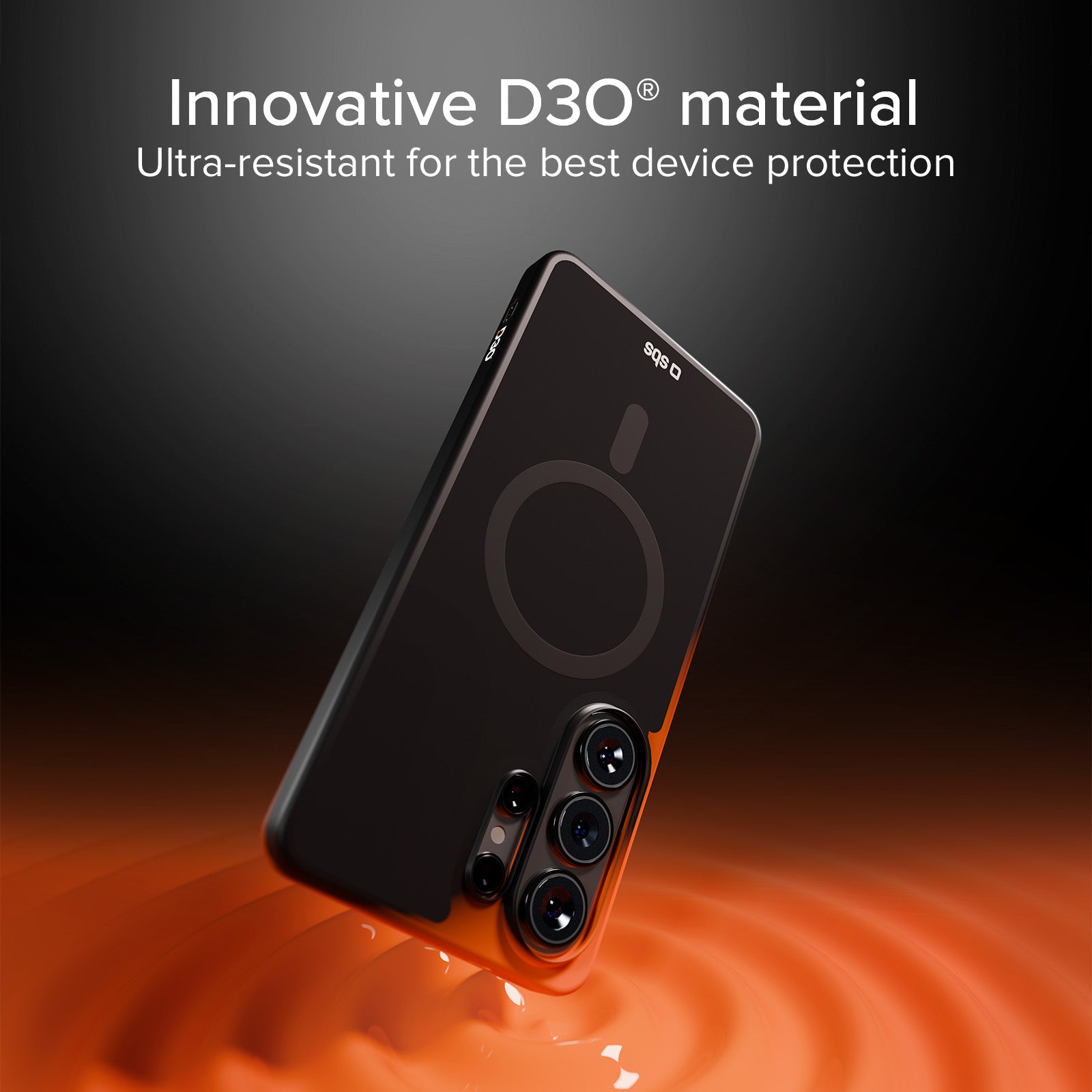 Cover per Samsung S26 Ultra con tecnologia D3O