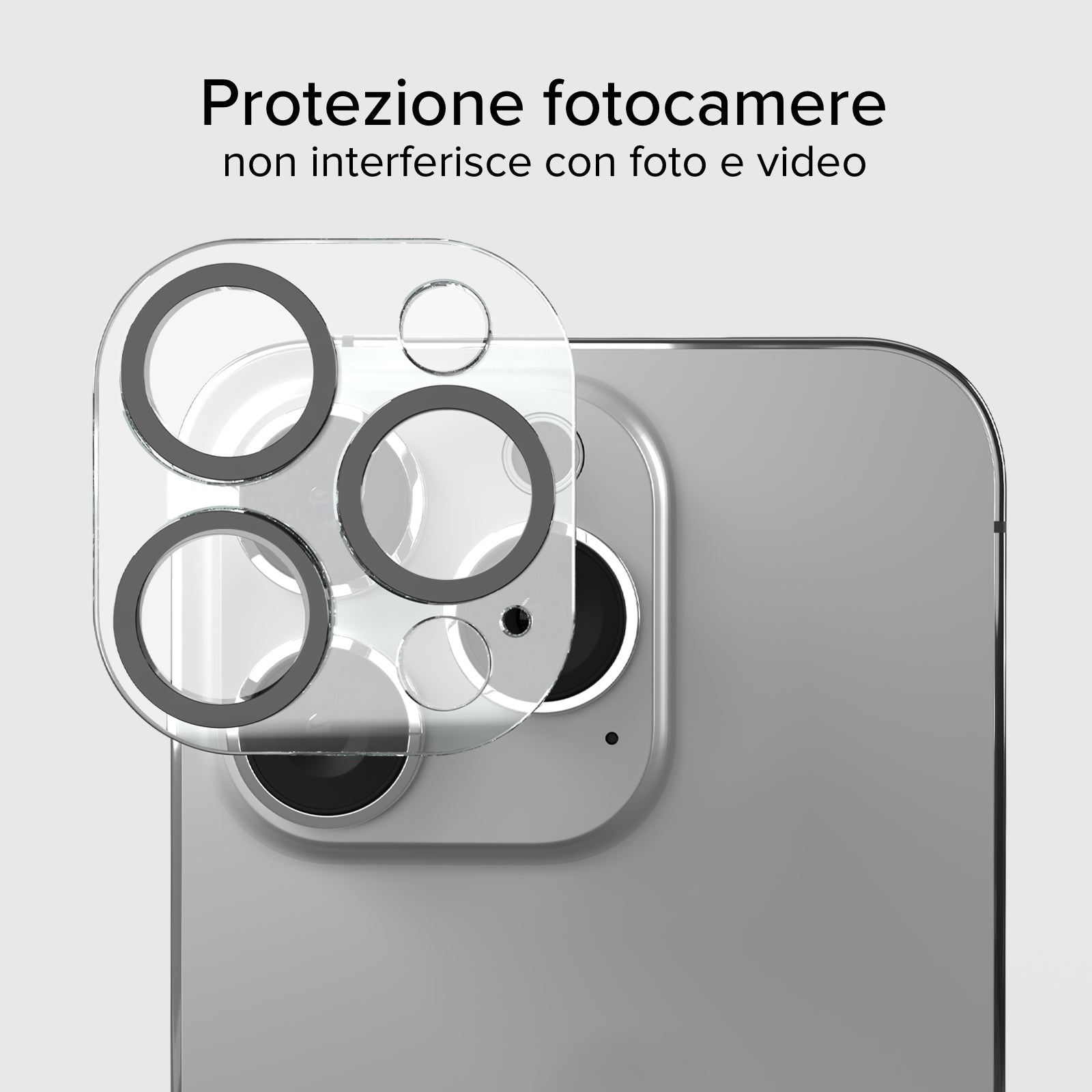 Vetro per fotocamera dell'iPhone 14 Pro/iPhone 14 Pro Max, con materiale D3O