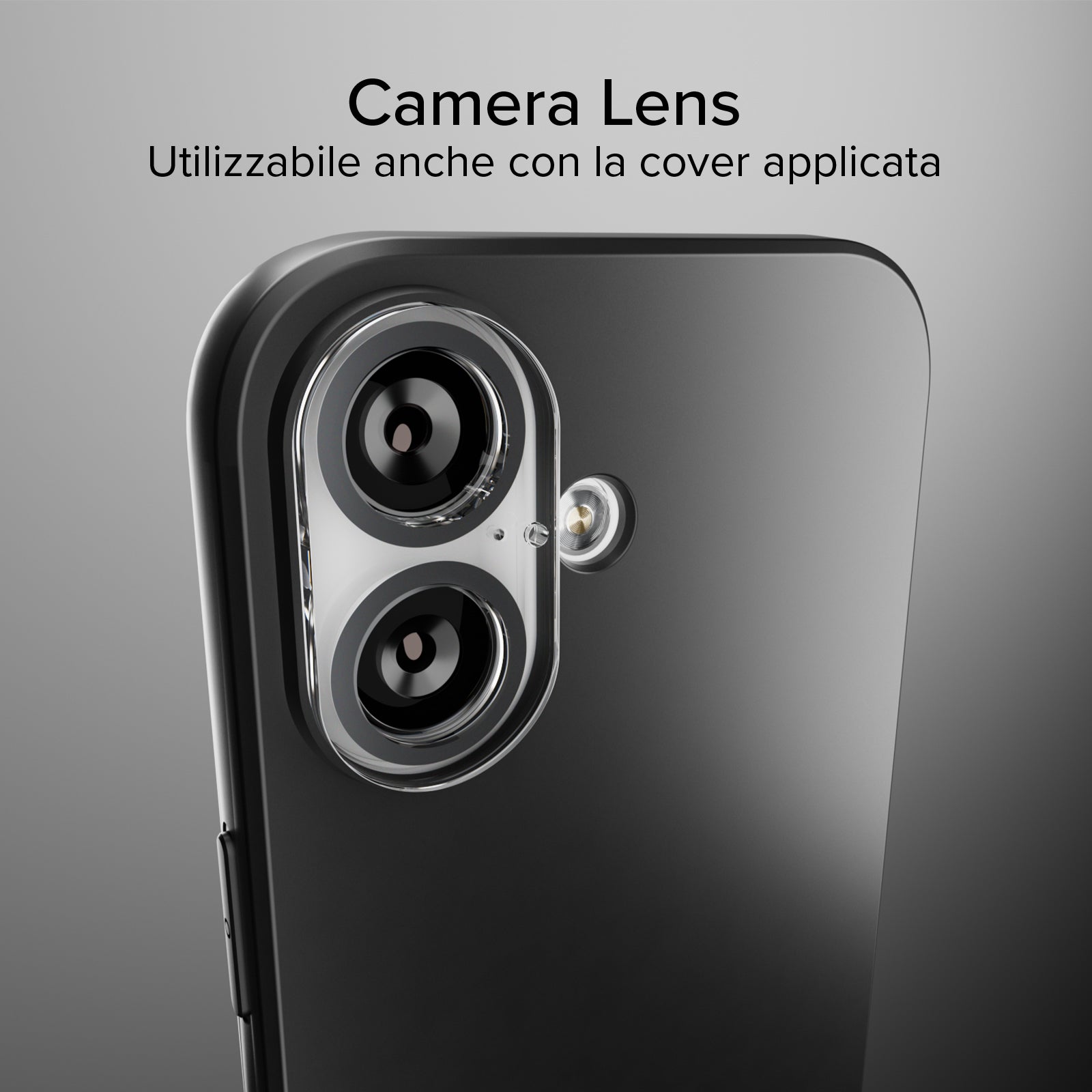 Vetro per fotocamera dell'iPhone 17, con materiale D3O