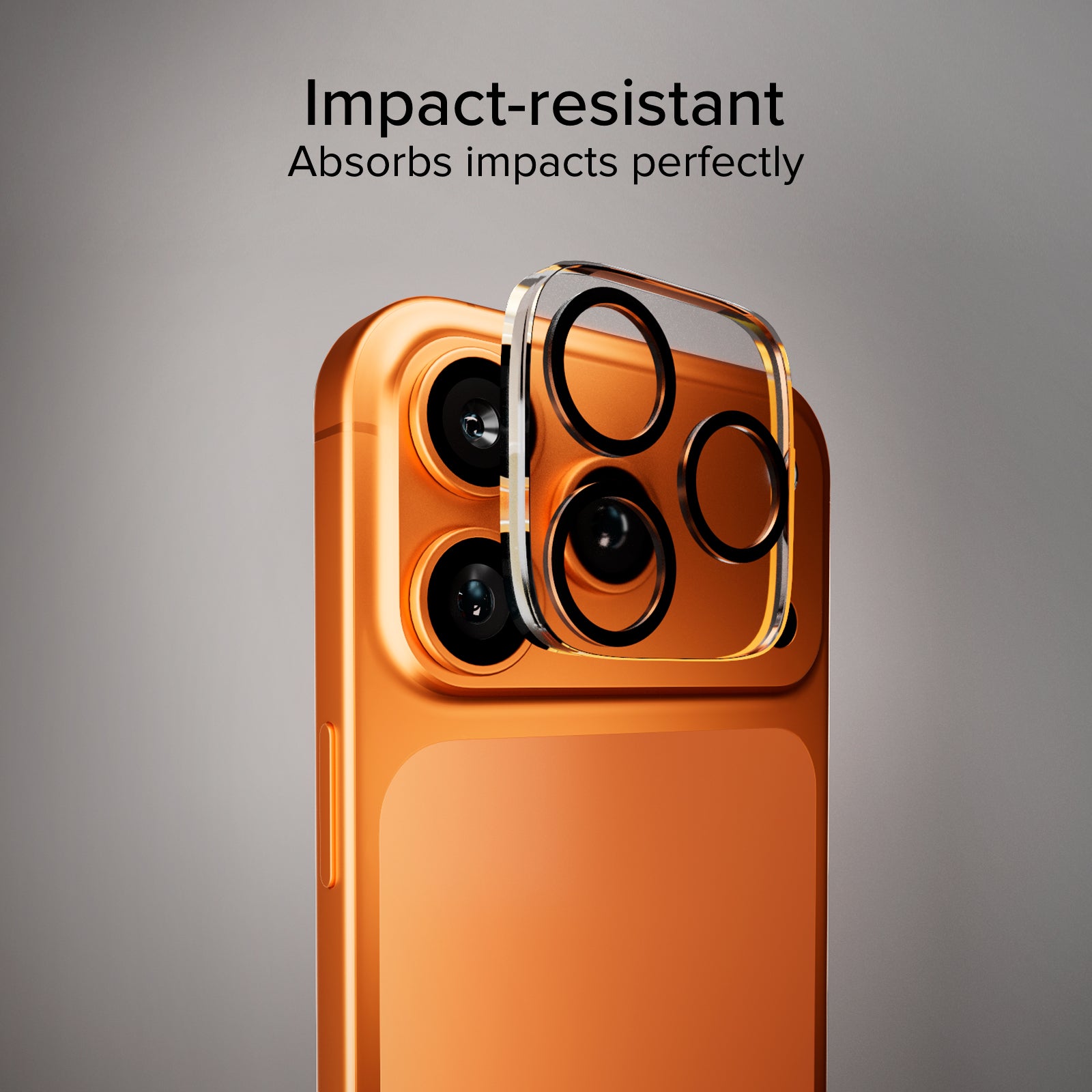 Vetro per fotocamera dell'iPhone 17 Pro Max, con materiale D3O