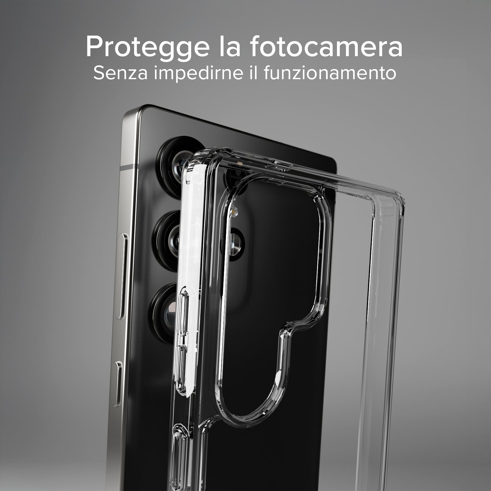 Cover ultraresistente per Samsung S25 Ultra con tecnologia D3O