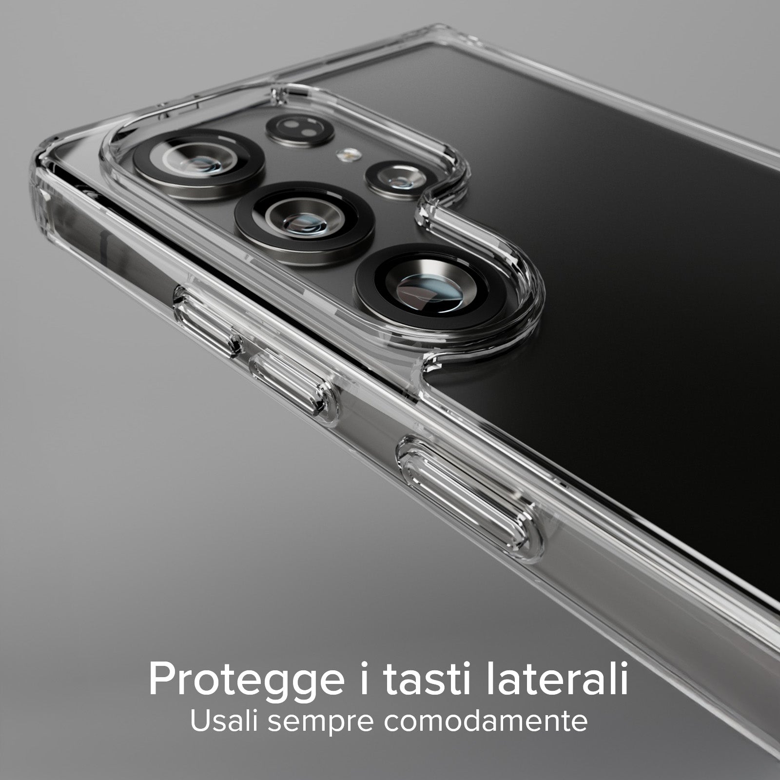 Cover ultraresistente per Samsung S25 Ultra con tecnologia D3O