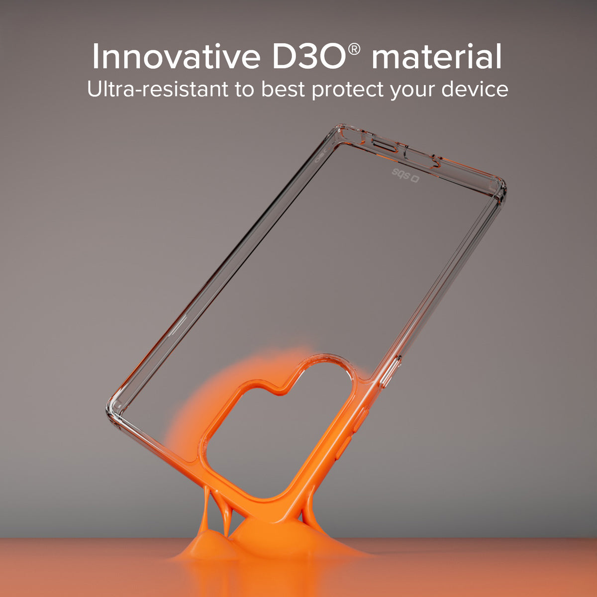 Cover ultraresistente per Samsung S25 Ultra con tecnologia D3O
