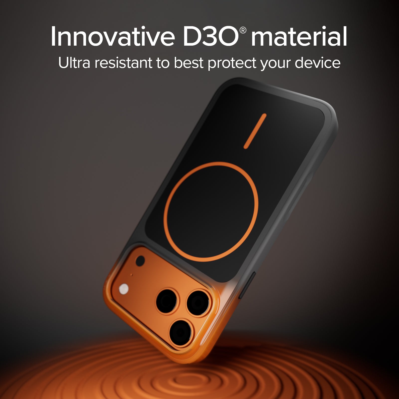 Core Hülle kompatibel mit MagSafe für iPhone 17 Pro mit D3O Stoßschutz