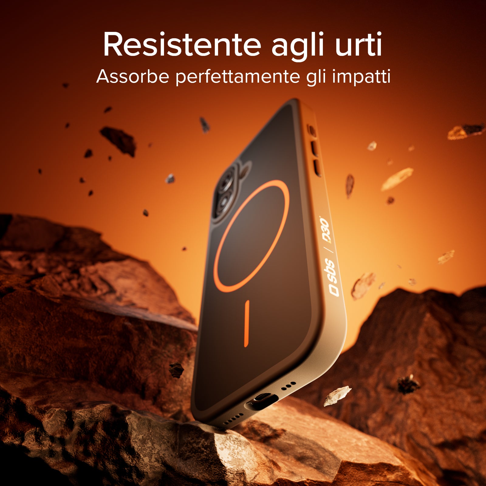 Cover Core compatibile MagSafe per iPhone 17 con protezione D3O antiurto