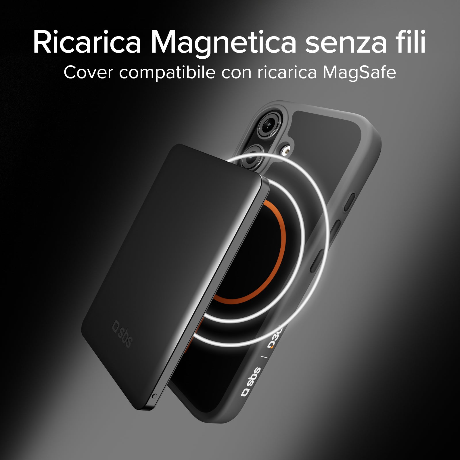 Cover Core compatibile MagSafe per iPhone 17 con protezione D3O antiurto