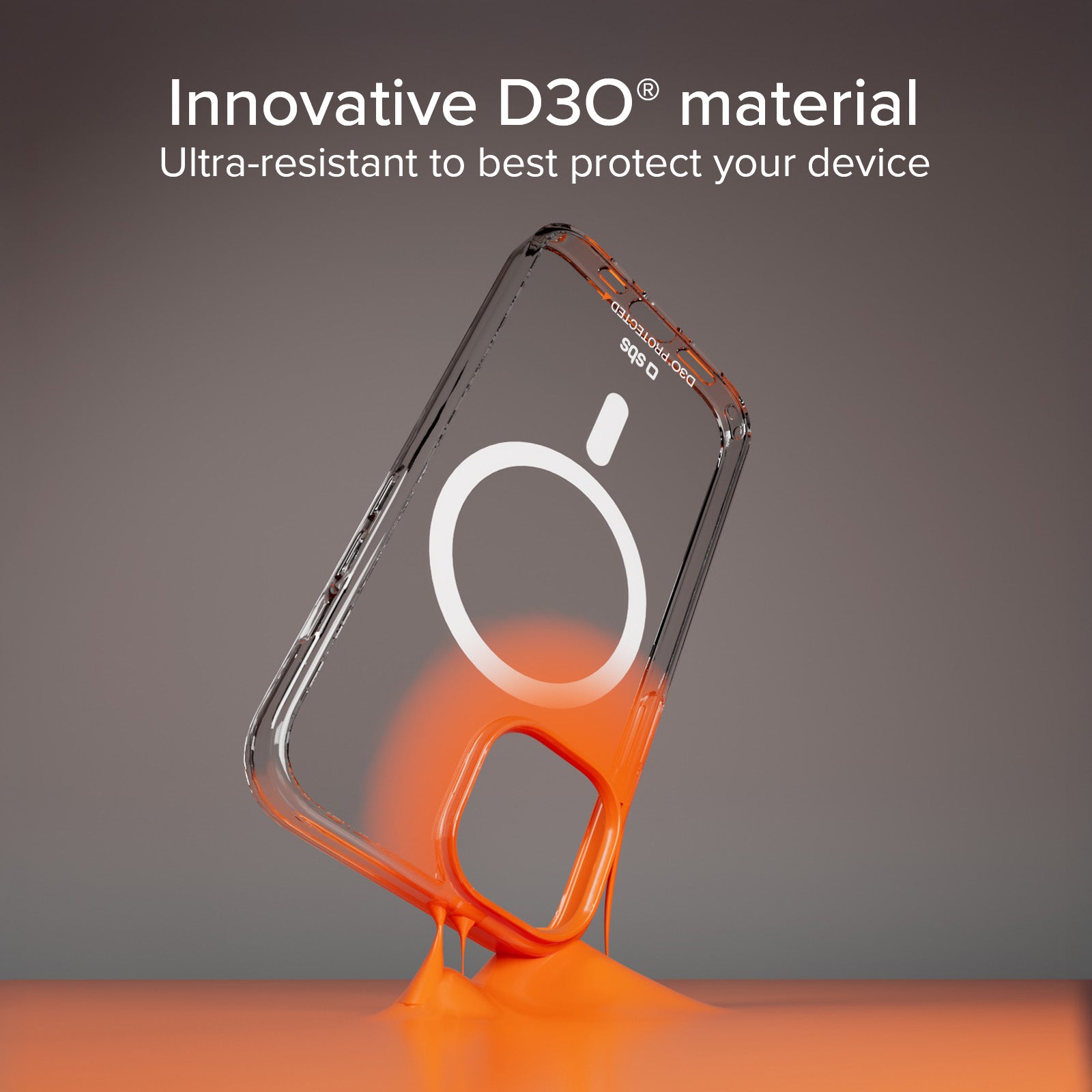 Cover ultraresistente per iPhone 15 con tecnologia D3O