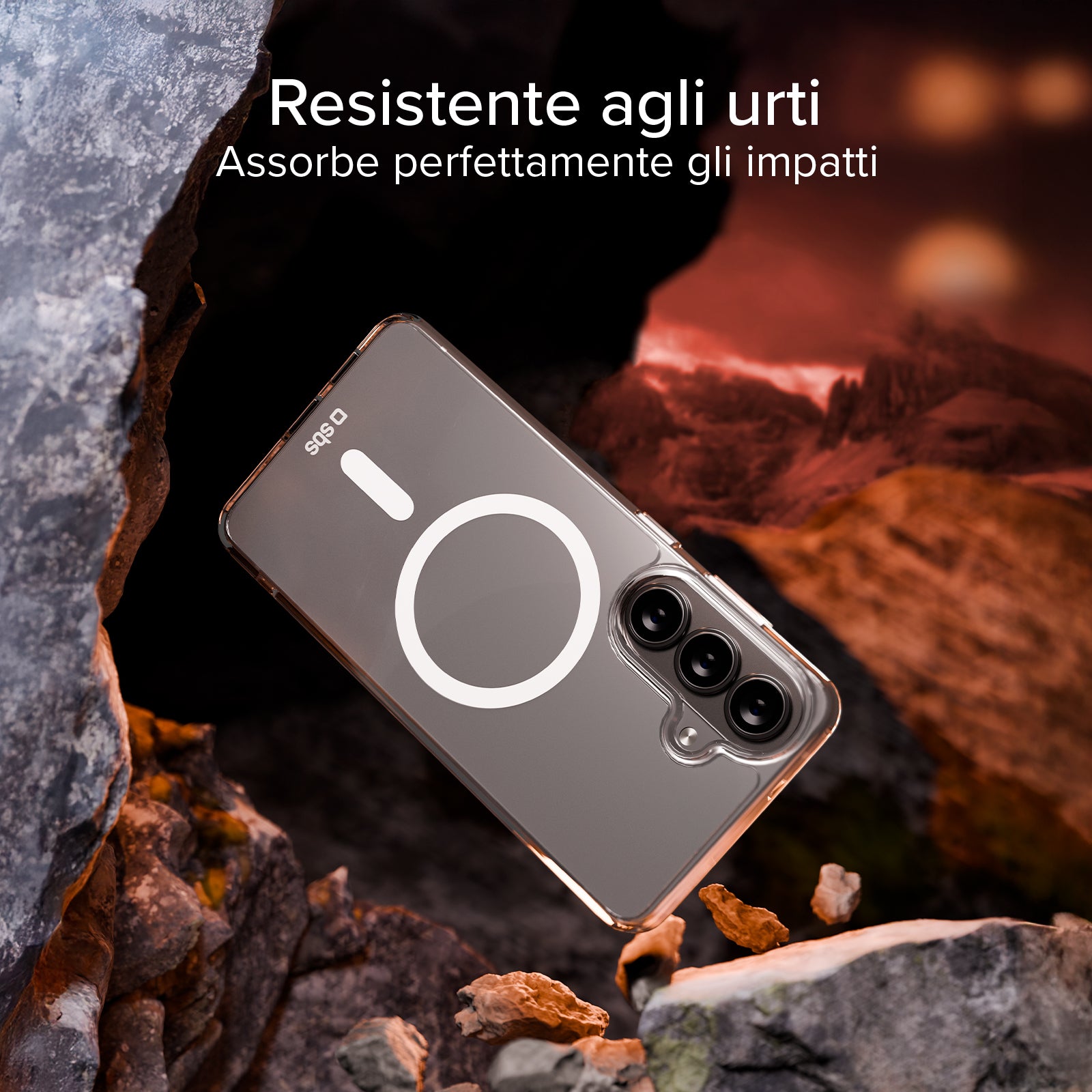 Cover ultraresistente per Samsung S26 con tecnologia D3O