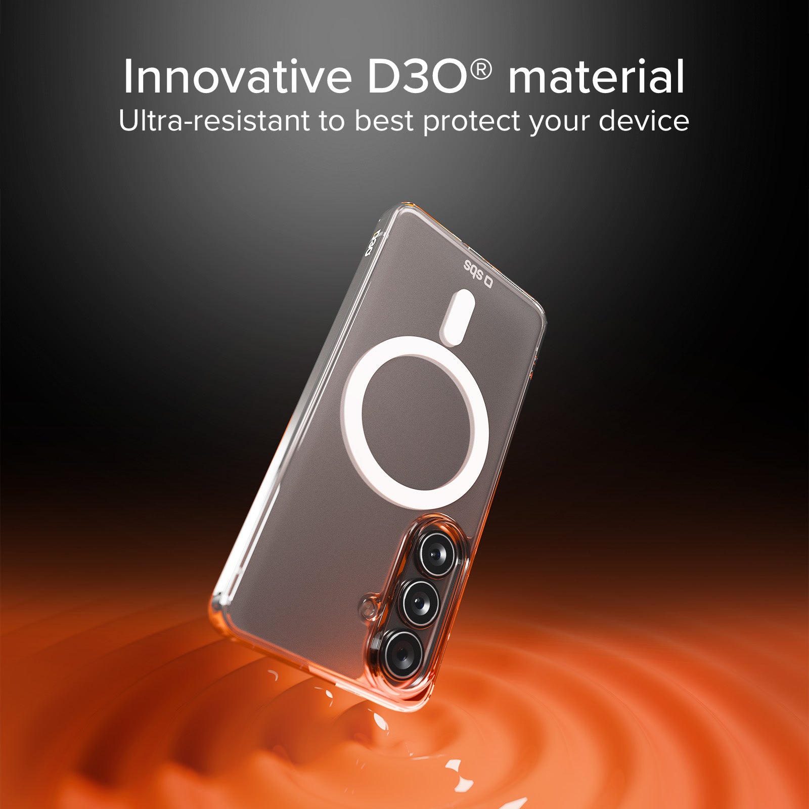 Cover ultraresistente per Samsung S26 con tecnologia D3O