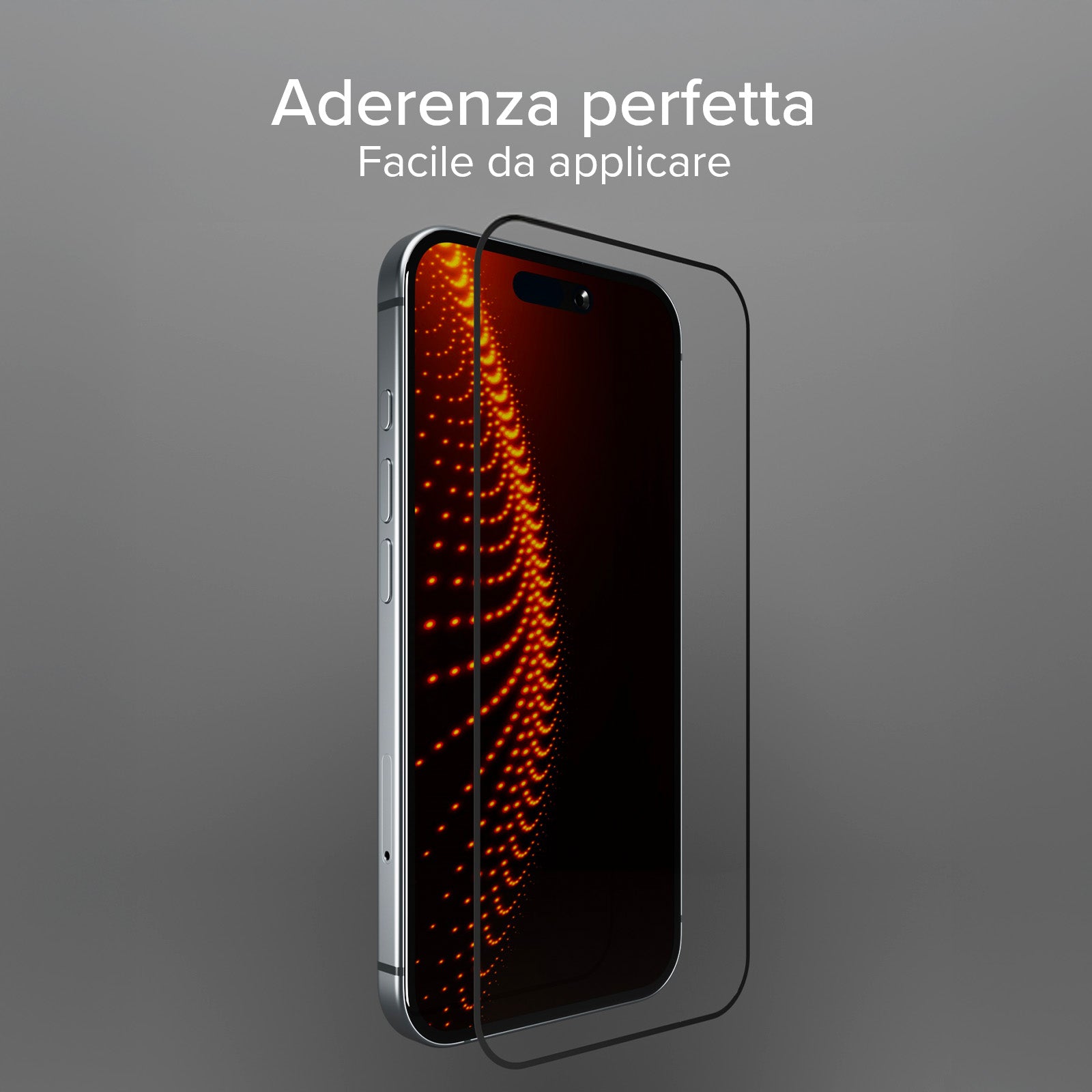 Vetrino ultraresistente per iPhone 16 Pro Max con tecnologia D3O