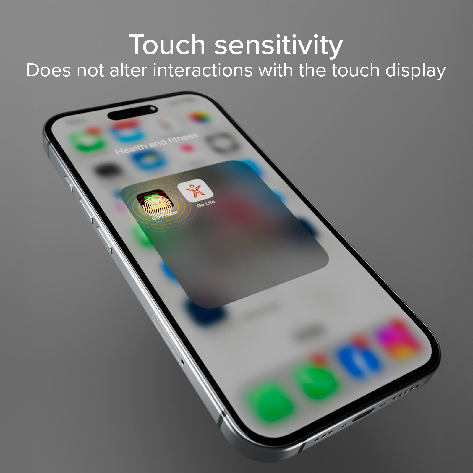 Vetrino ultraresistente per iPhone 16 Pro Max con tecnologia D3O