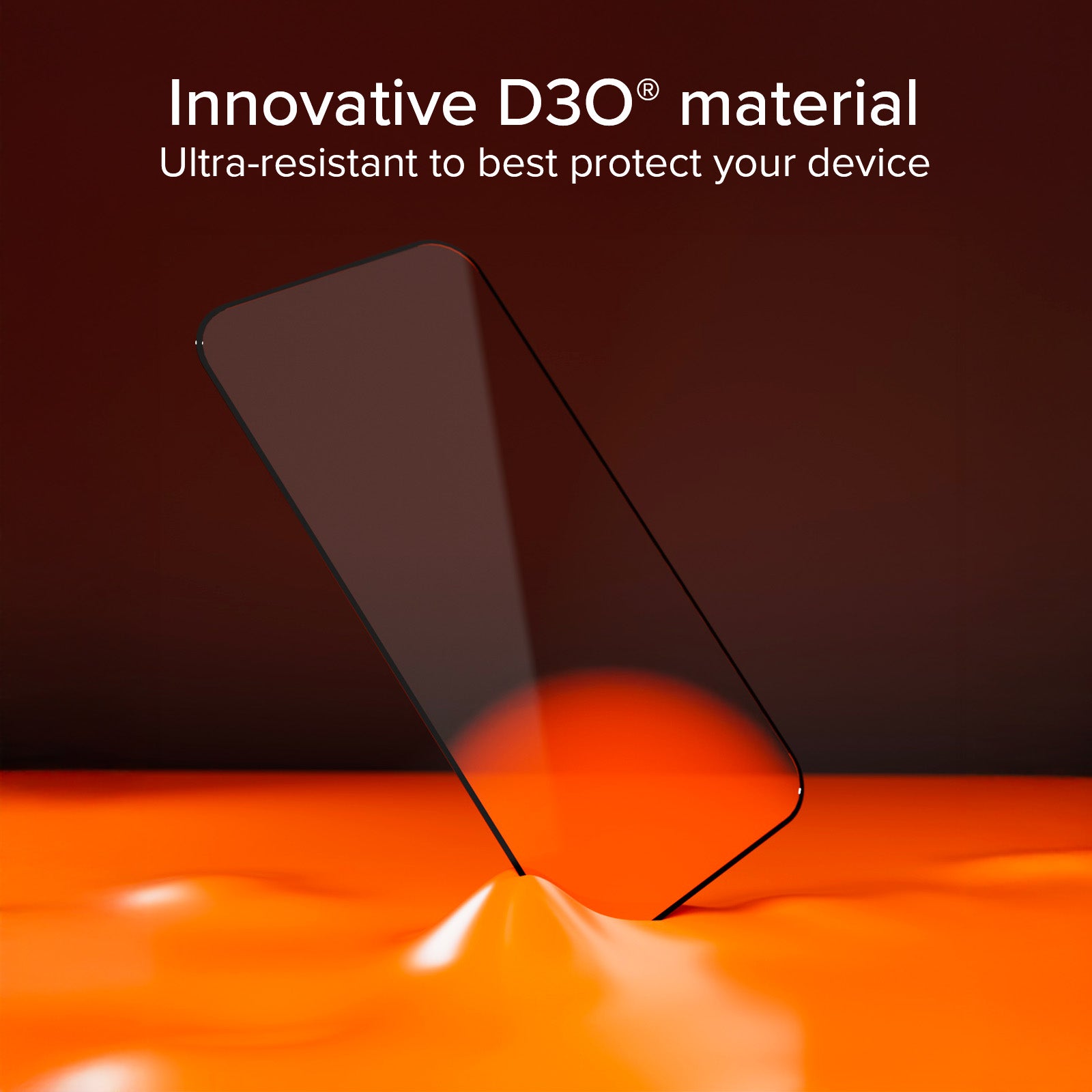 Vetrino ultraresistente per iPhone 16 Pro Max con tecnologia D3O