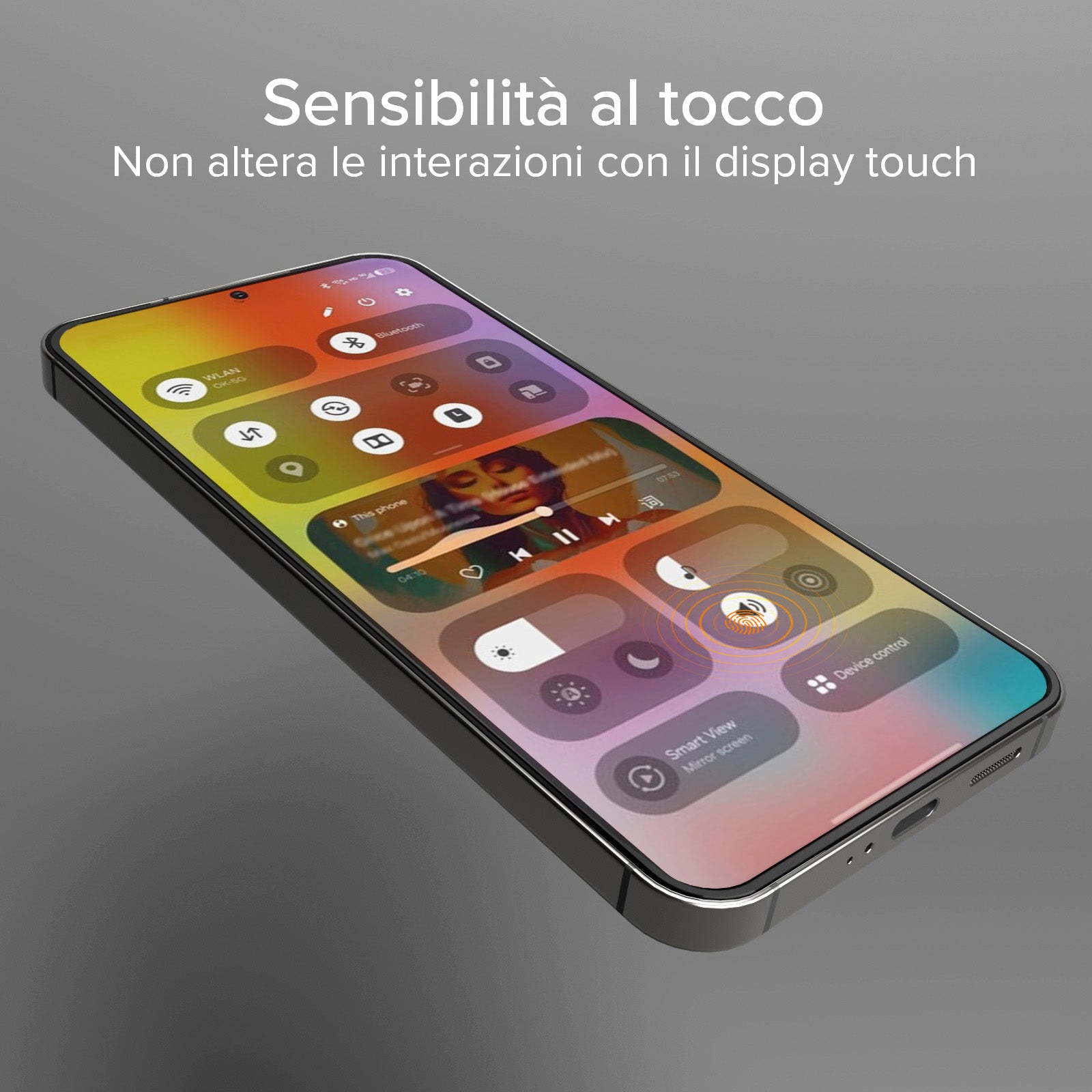 Vetrino ultraresistente per Samsung S25 Edge con tecnologia D3O