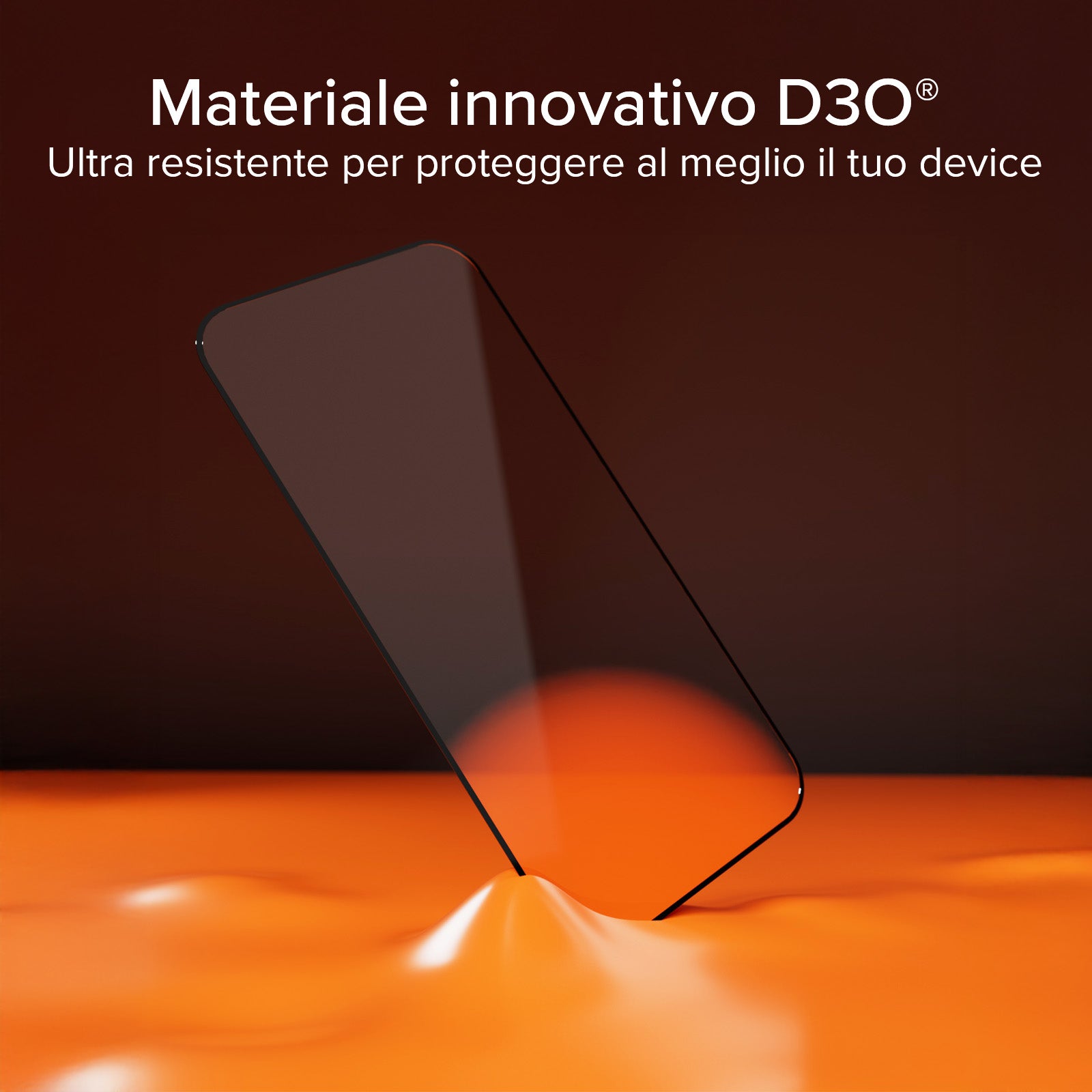 Vetrino ultraresistente per Samsung S25+ con tecnologia D3O