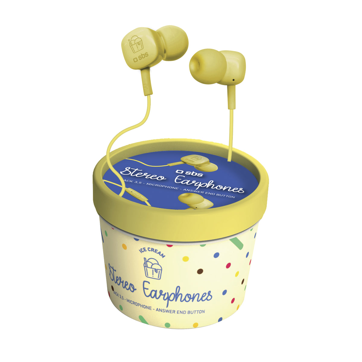 Drahtkopfhörer Ice Cream