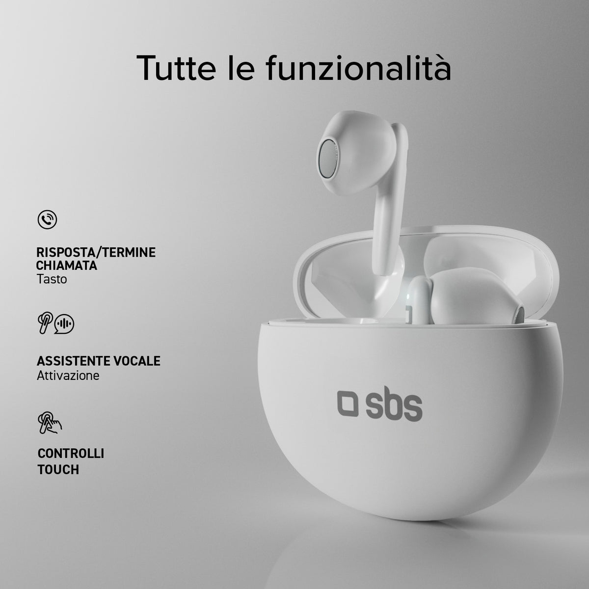 Twin Pure Drops – TWS-Ohrhörer mit Mikrofon zur Unterdrückung von Umgebungsgeräuschen (ENC)